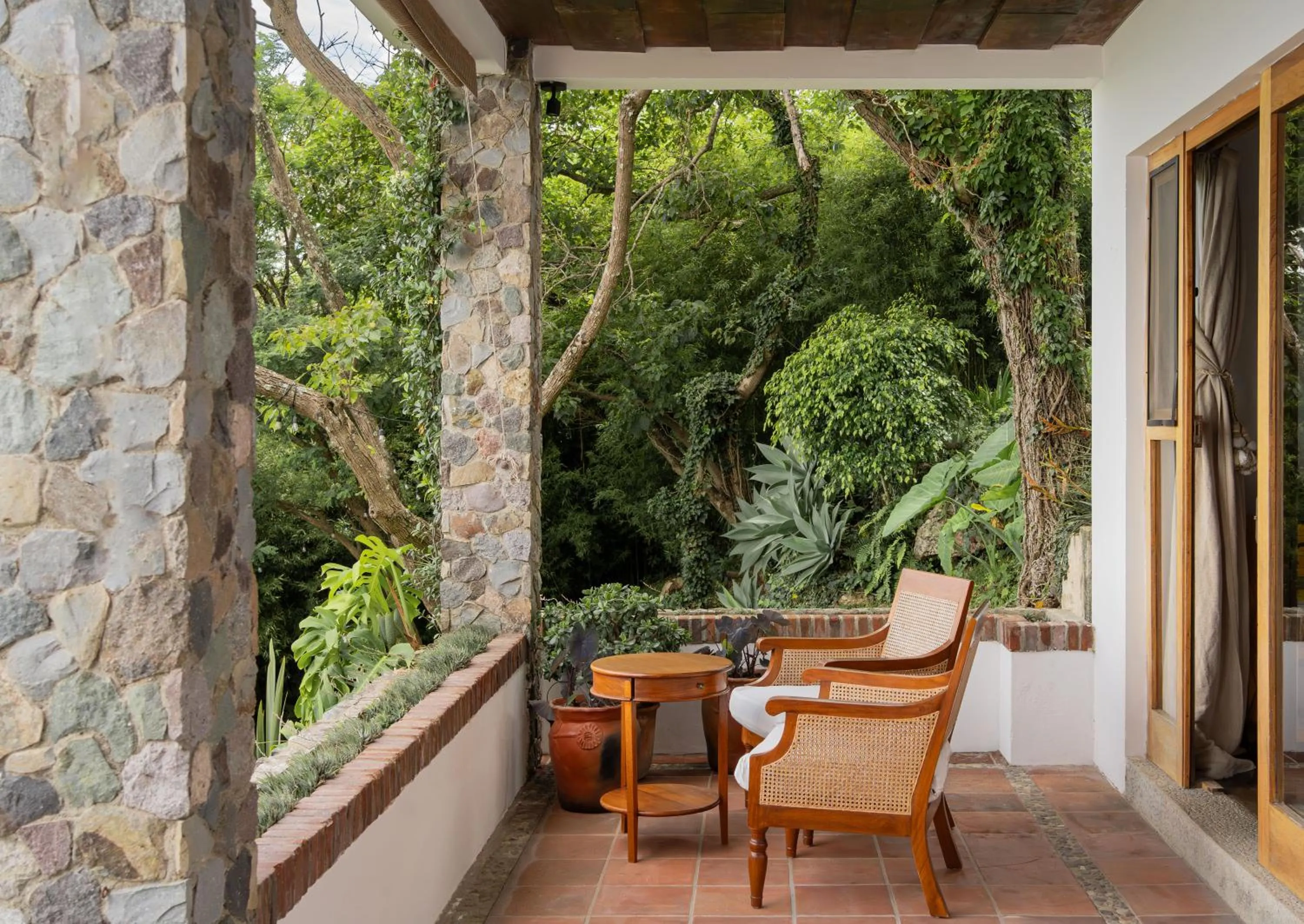 Garden in Hotel Casa Palopo