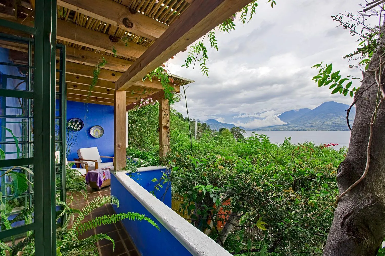 Balcony/Terrace in Hotel Casa Palopo