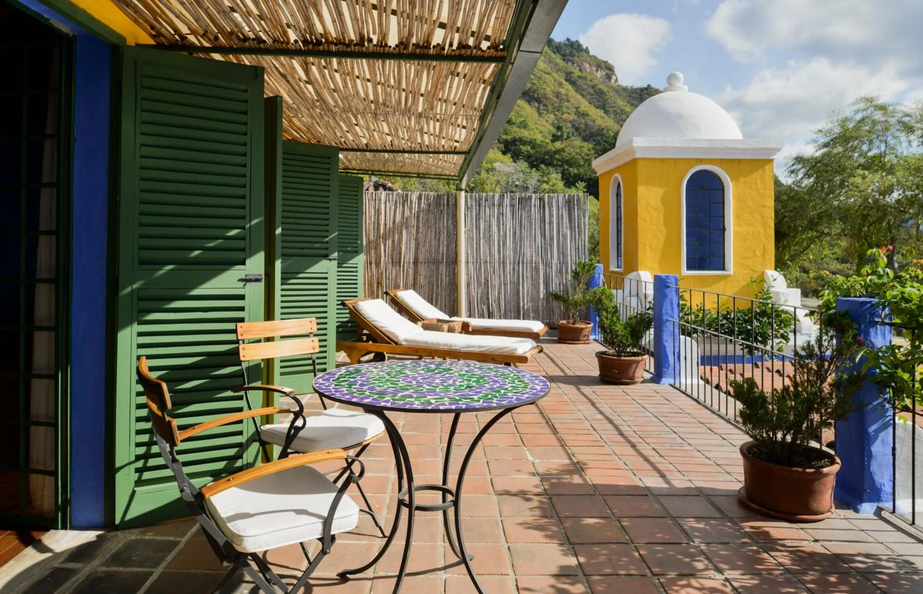 Balcony/Terrace in Hotel Casa Palopo