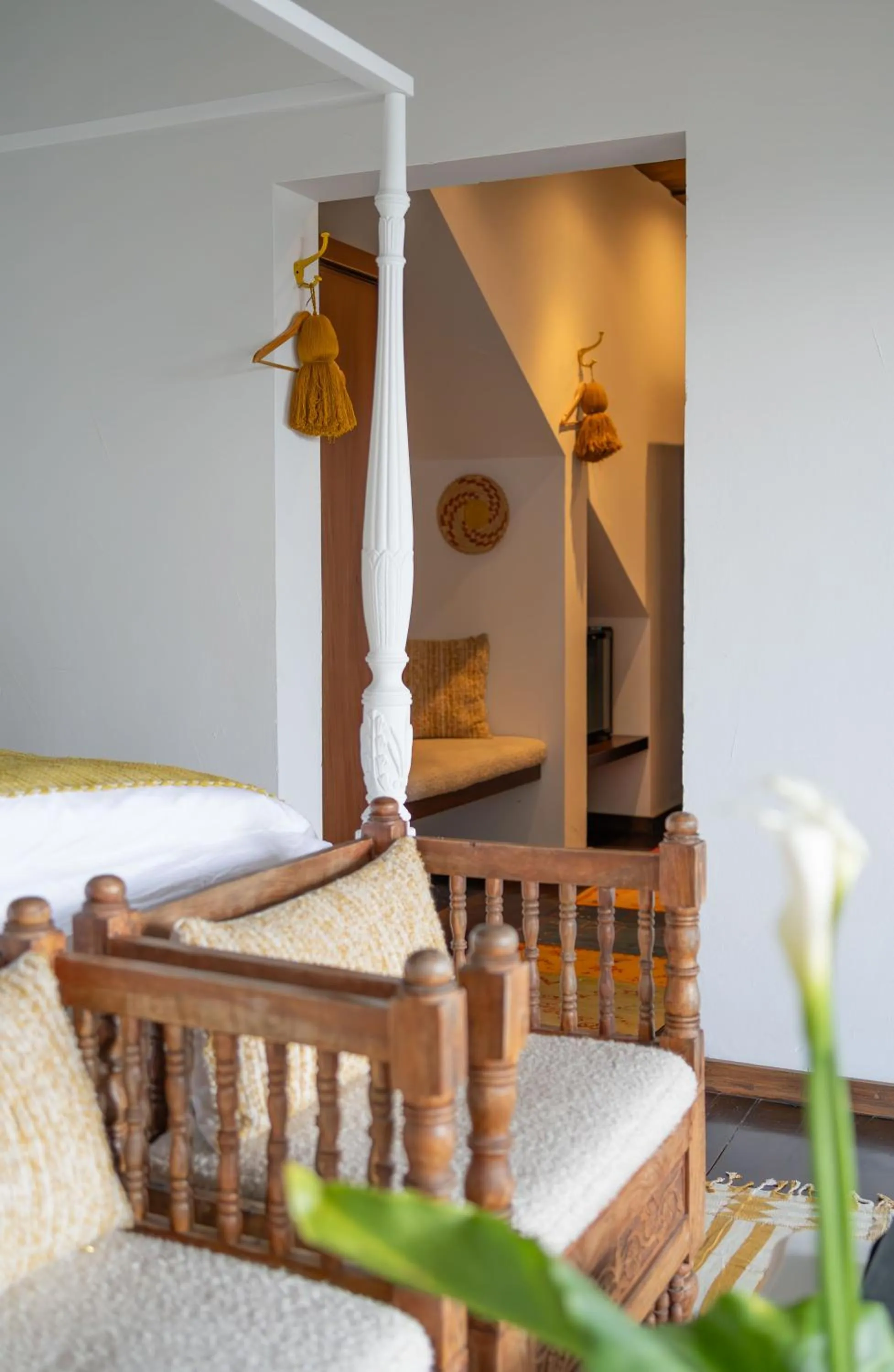 Seating area in Hotel Casa Palopo