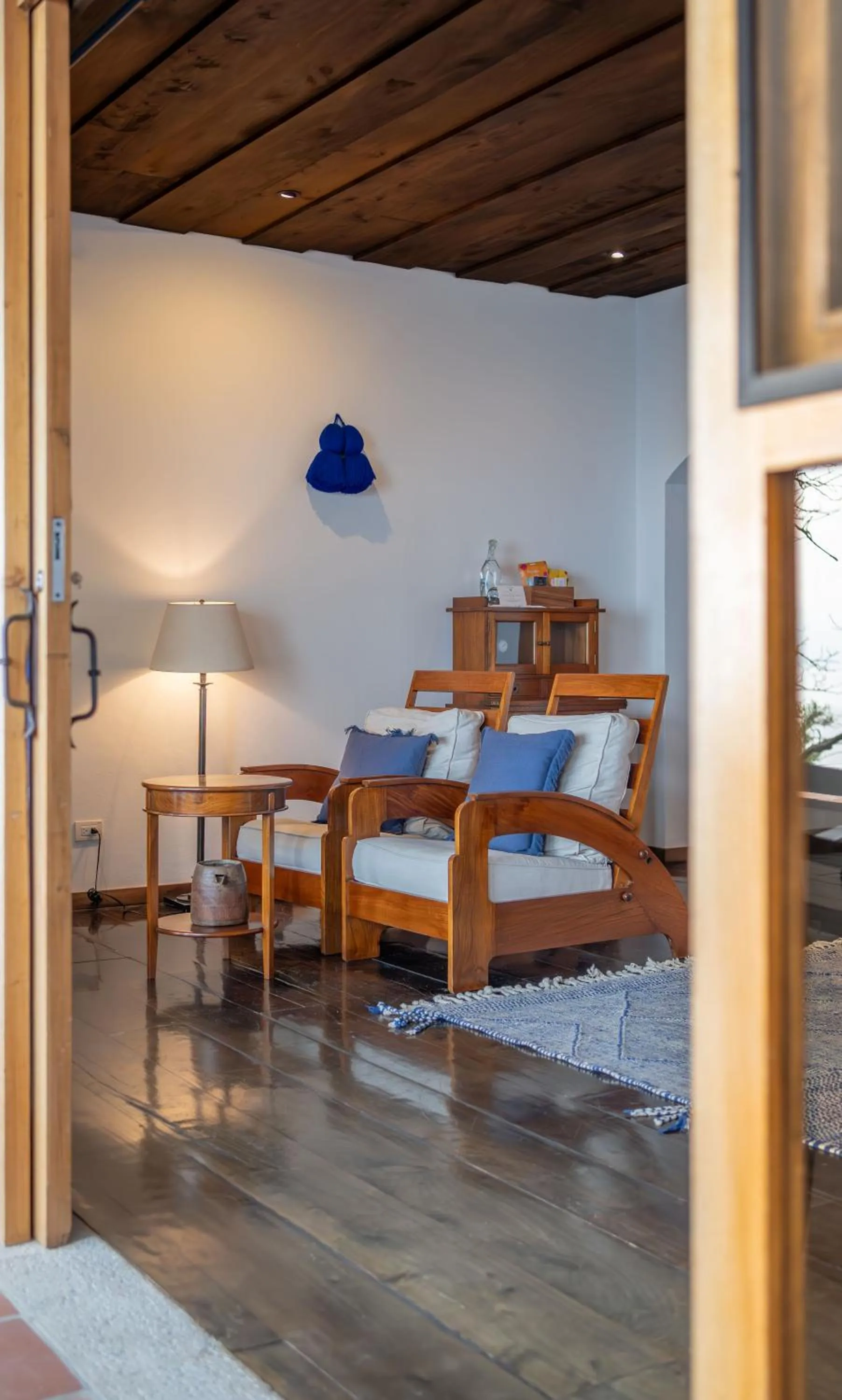 Living room in Hotel Casa Palopo