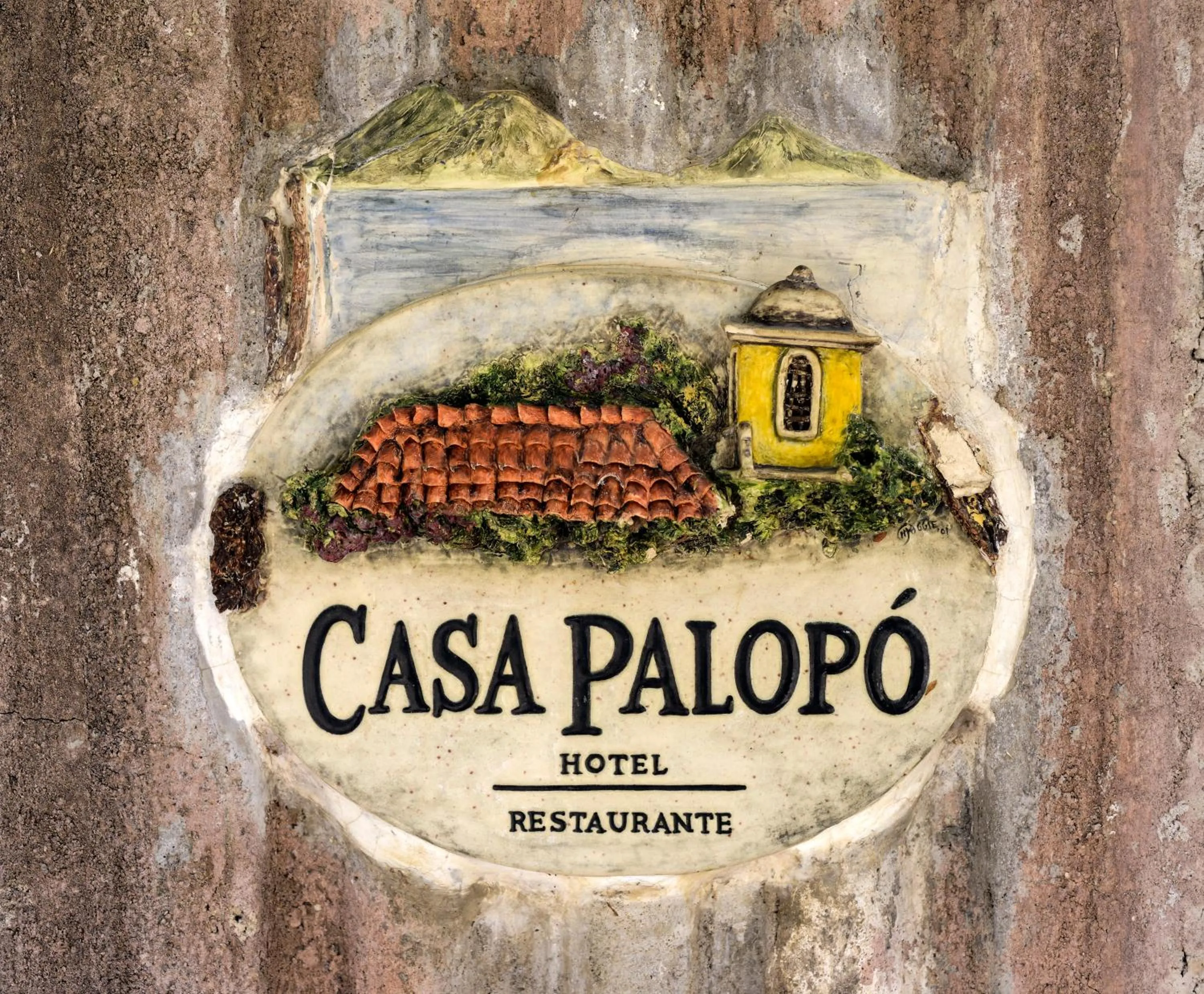 Property logo or sign in Hotel Casa Palopo