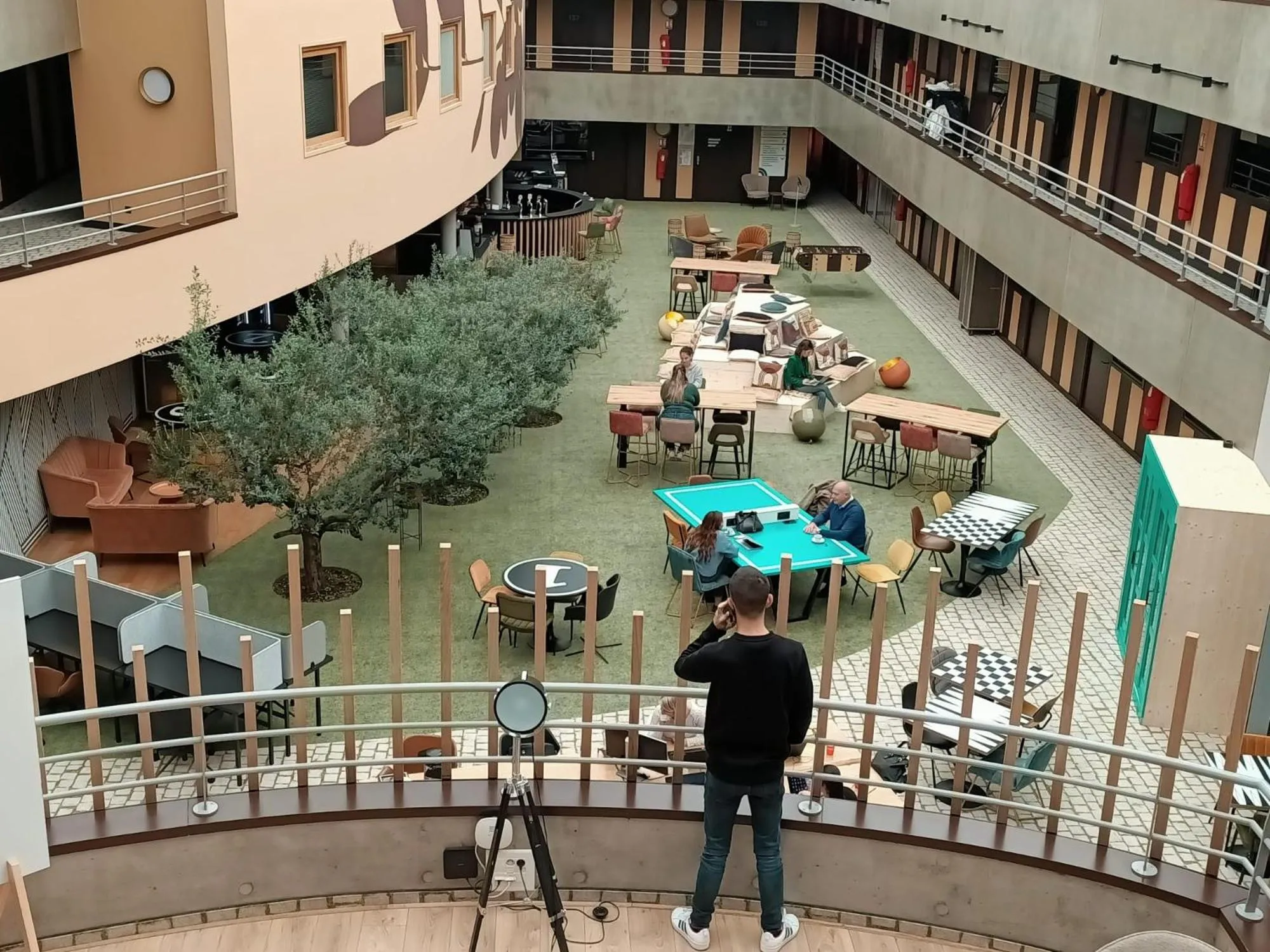 Lobby or reception in Cowool Lille Villeneuve D'Ascq - Ex Olivarius