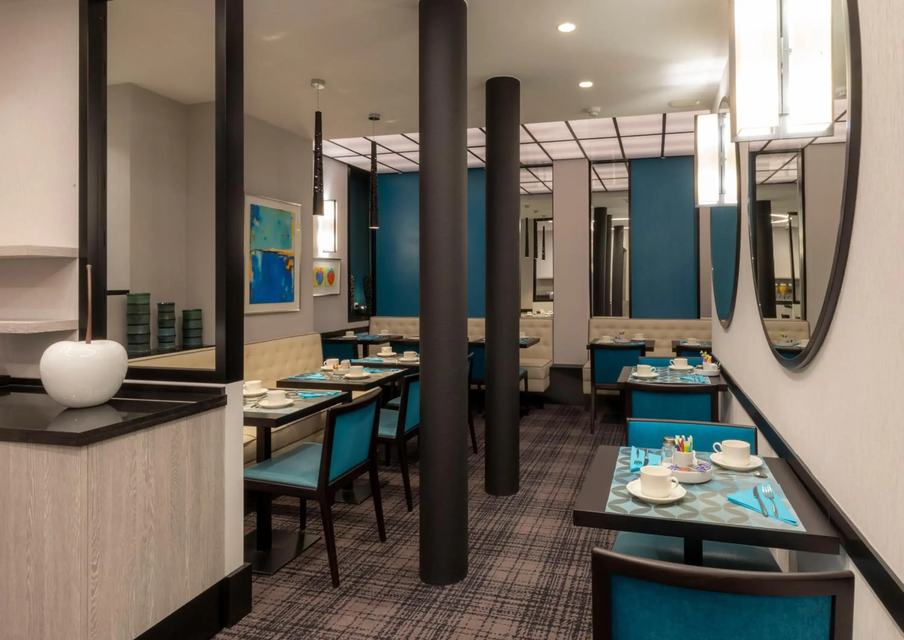 Buffet breakfast in Montfleuri Buffet breakfast in Montfleuri