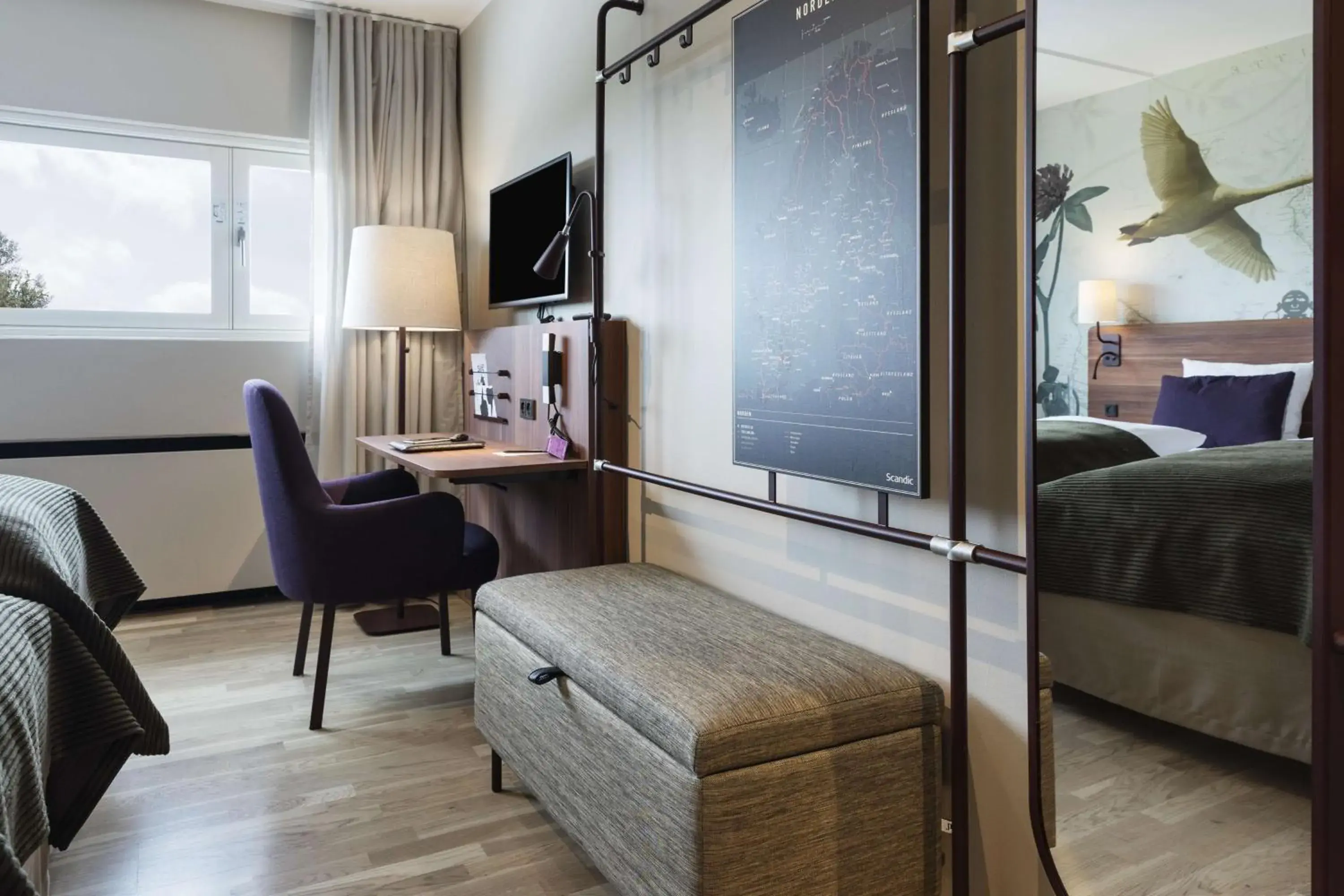 Bedroom, Bed in Scandic Hvidovre Bedroom, Bed in Scandic Hvidovre