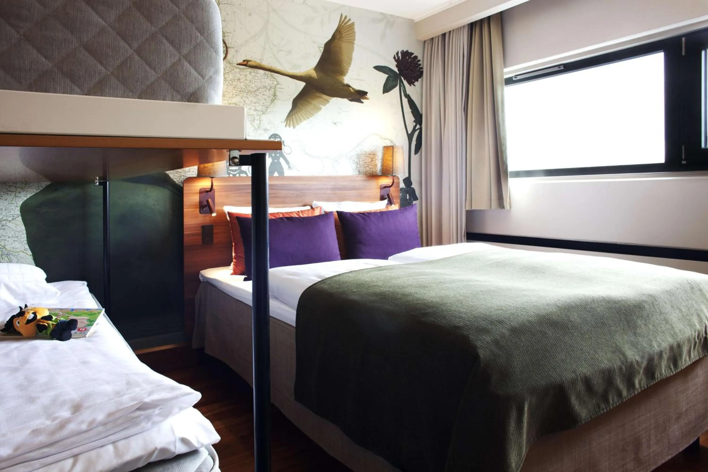 Bedroom, Bed in Scandic Hvidovre