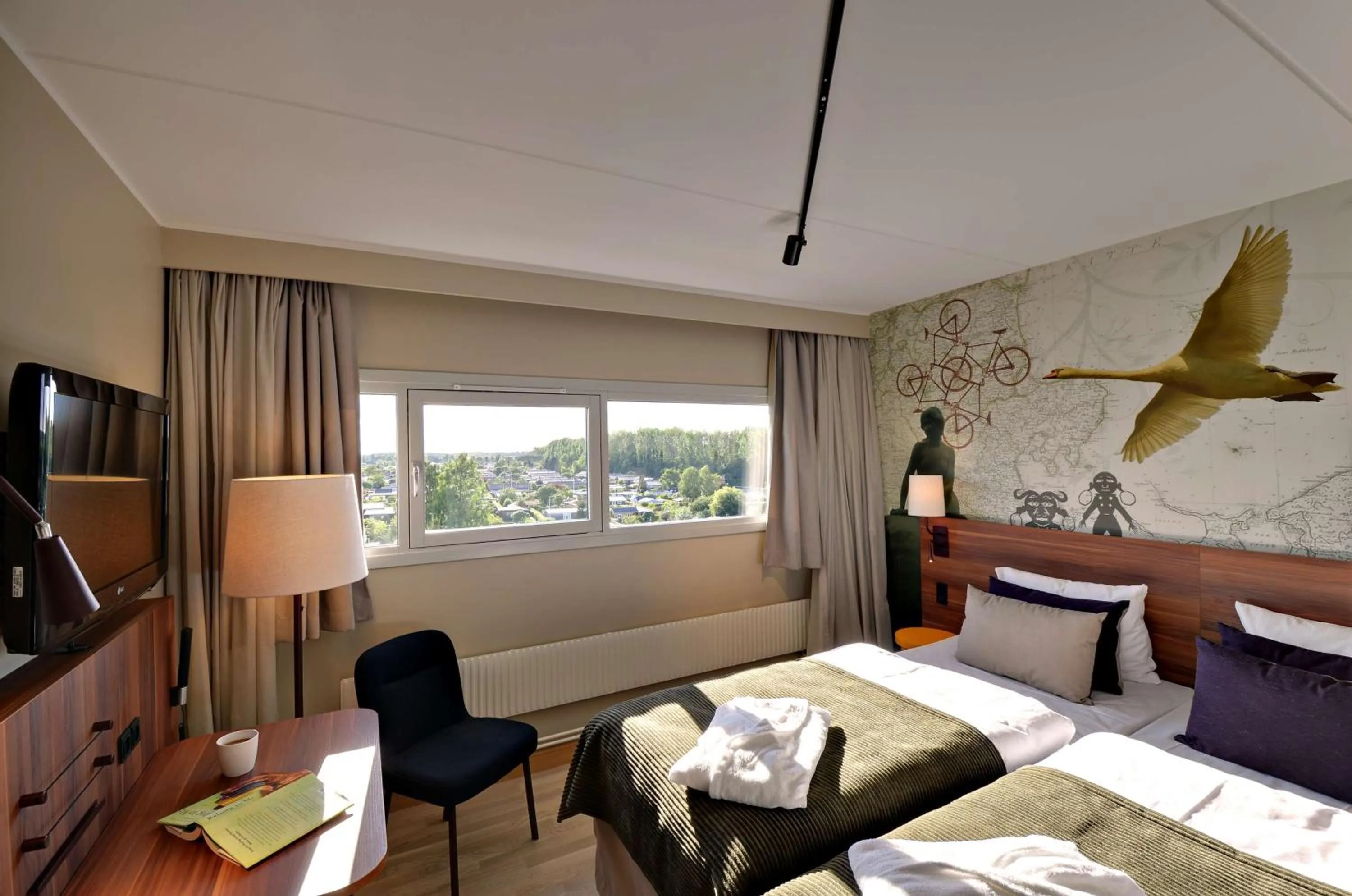 Photo of the whole room, Bed in Scandic Hvidovre