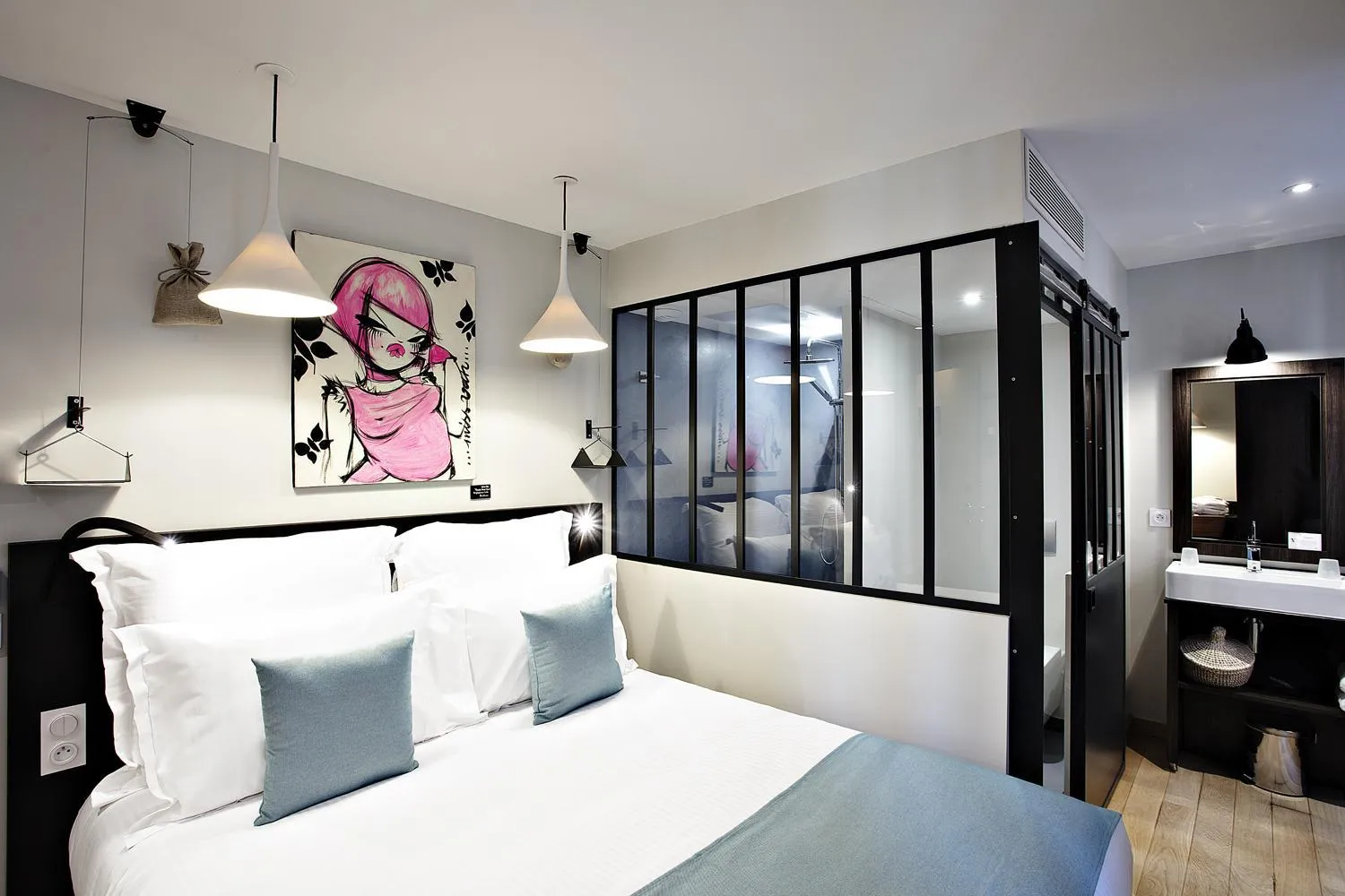 Photo of the whole room, Bed in Boutique Hotel Villa du Taur