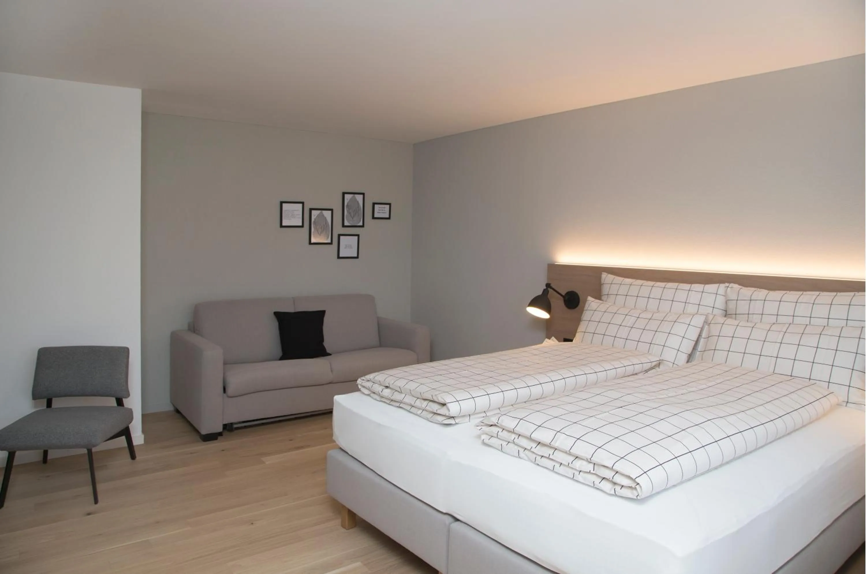 Decorative detail, Bed in Businesshotel Forum Widnau