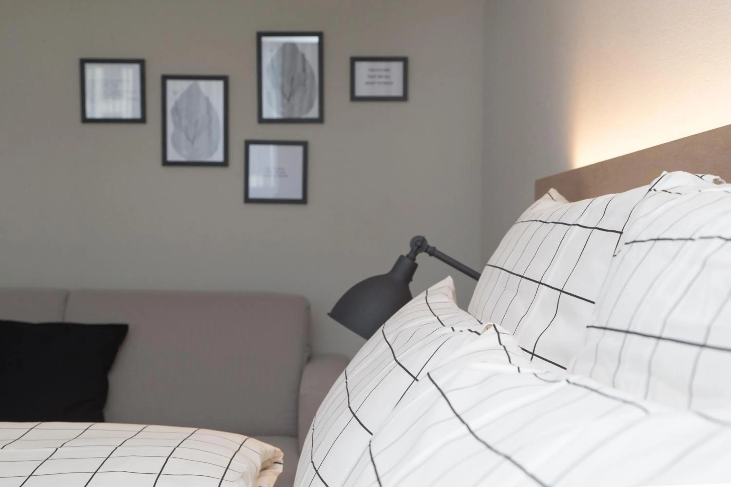 Decorative detail, Bed in Businesshotel Forum Widnau