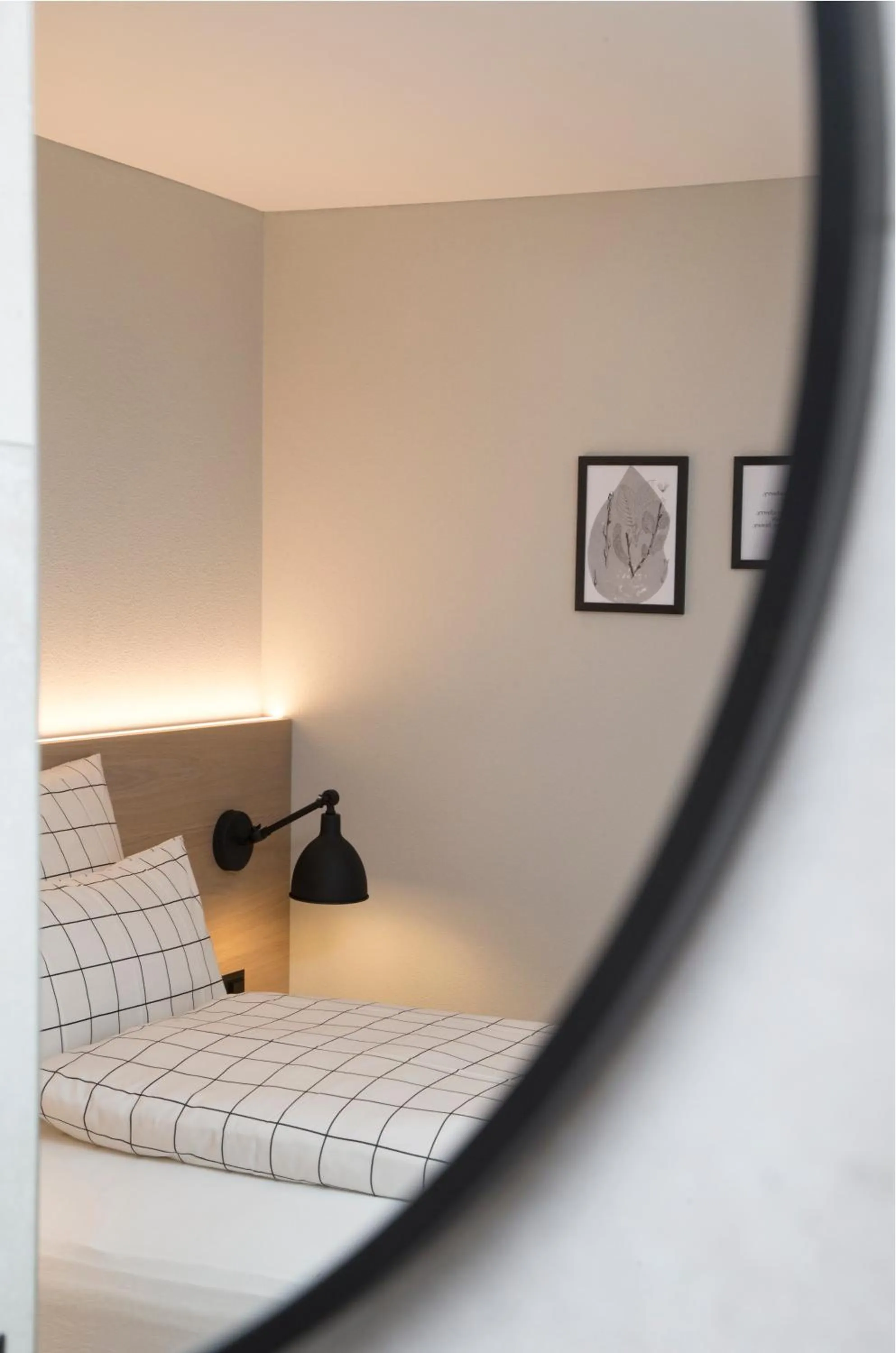 Decorative detail, Bed in Businesshotel Forum Widnau