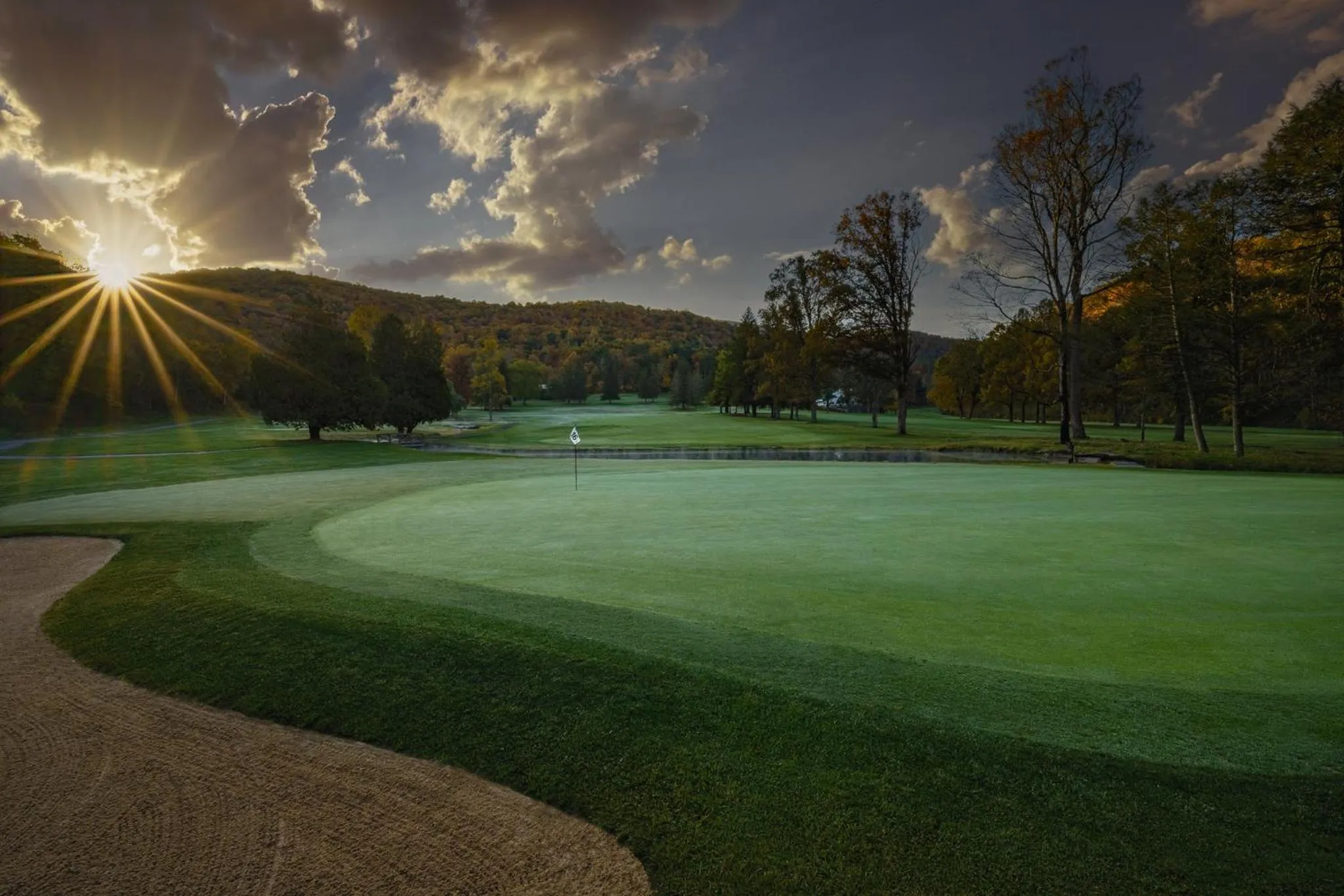 Golfcourse in The Omni Homestead Resort & Spa