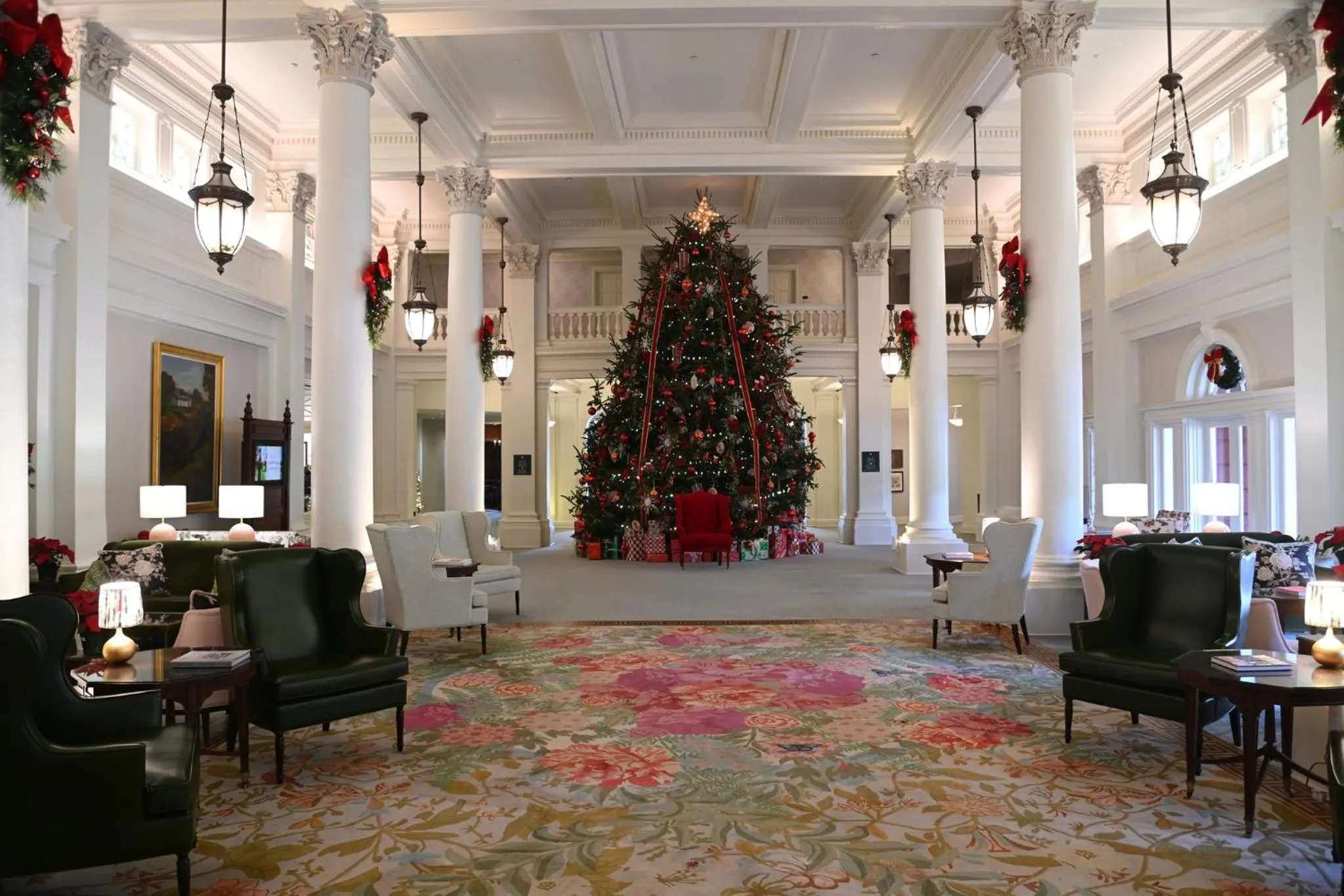 Decorative detail in The Omni Homestead Resort & Spa