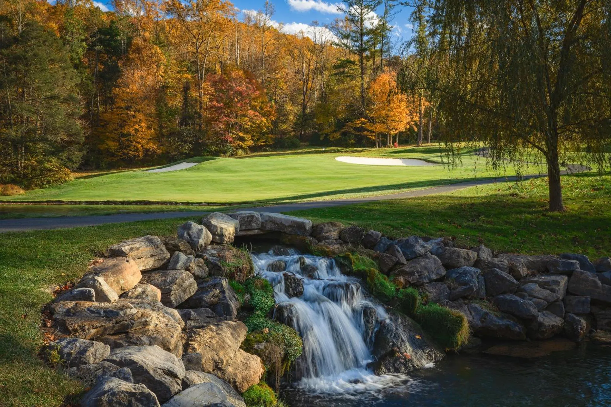 Golfcourse in The Omni Homestead Resort & Spa