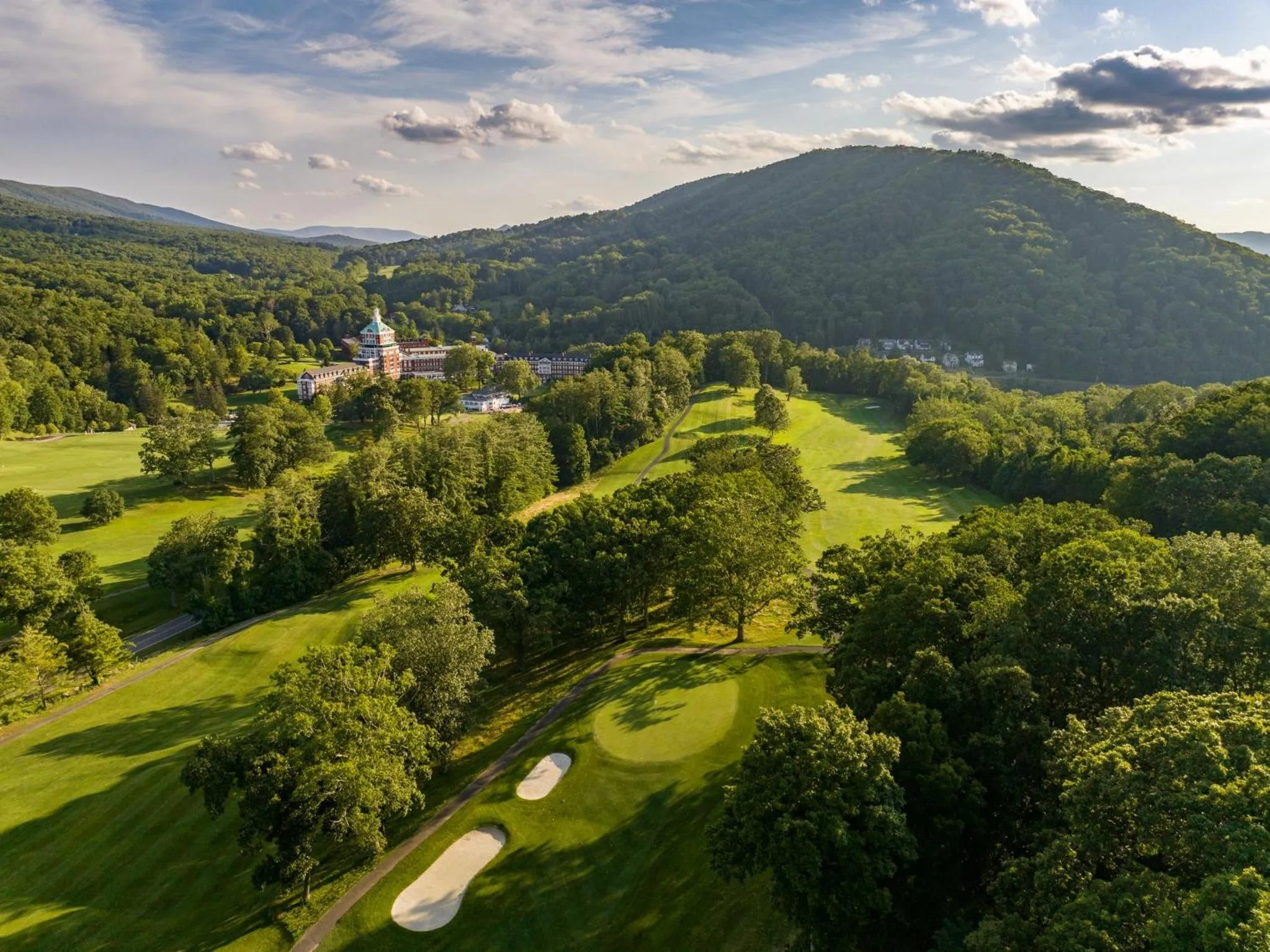 Bird's eye view in The Omni Homestead Resort & Spa