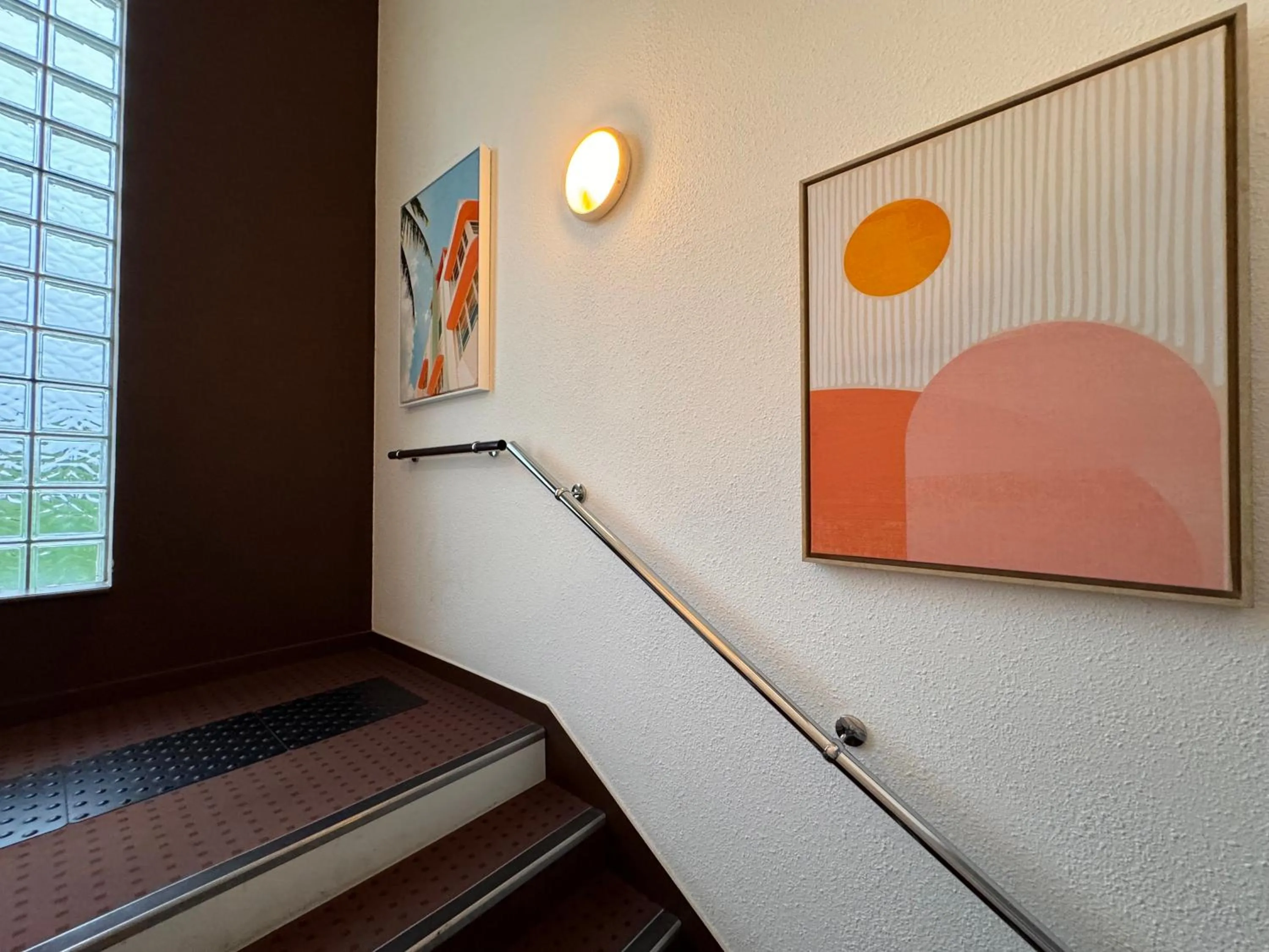 Decorative detail in Le 2 by Hotel Akena - Nantes Beaujoire, Porte de Sainte Luce