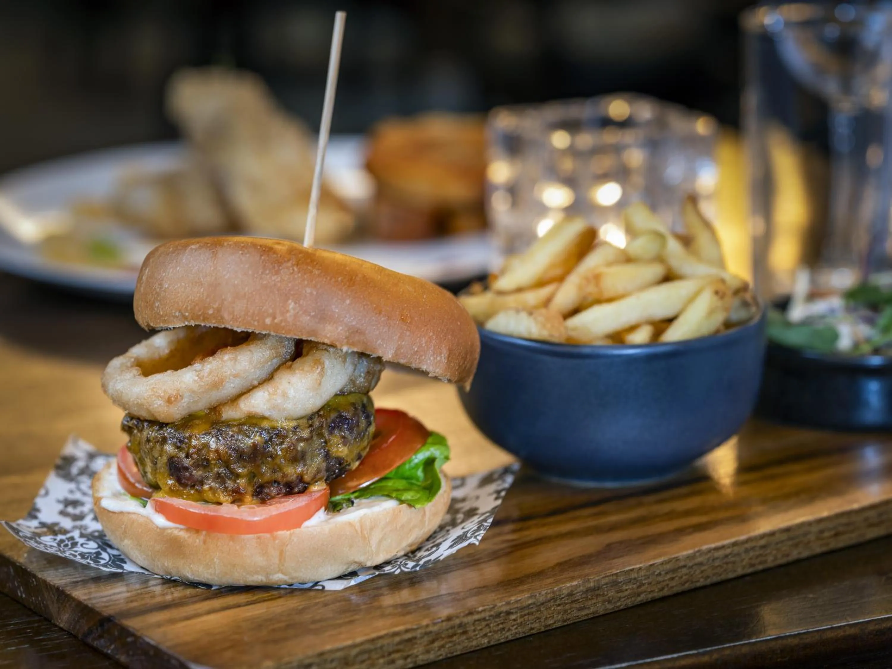 Food close-up in Academy Plaza Hotel