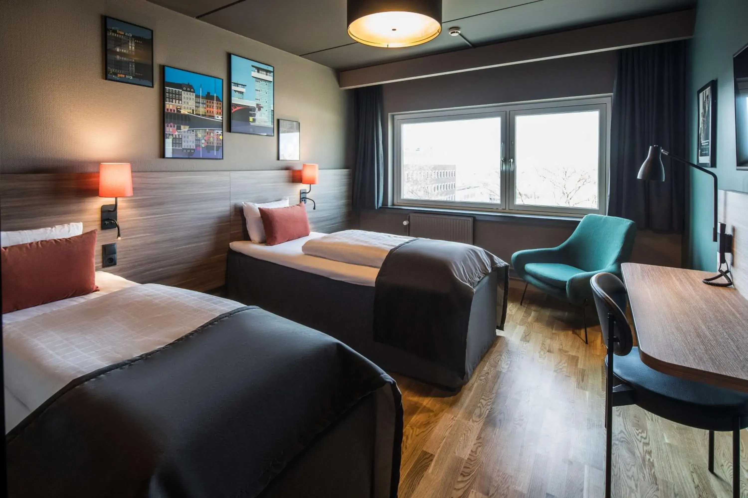 Bedroom, Bed in Scandic Glostrup Bedroom, Bed in Scandic Glostrup