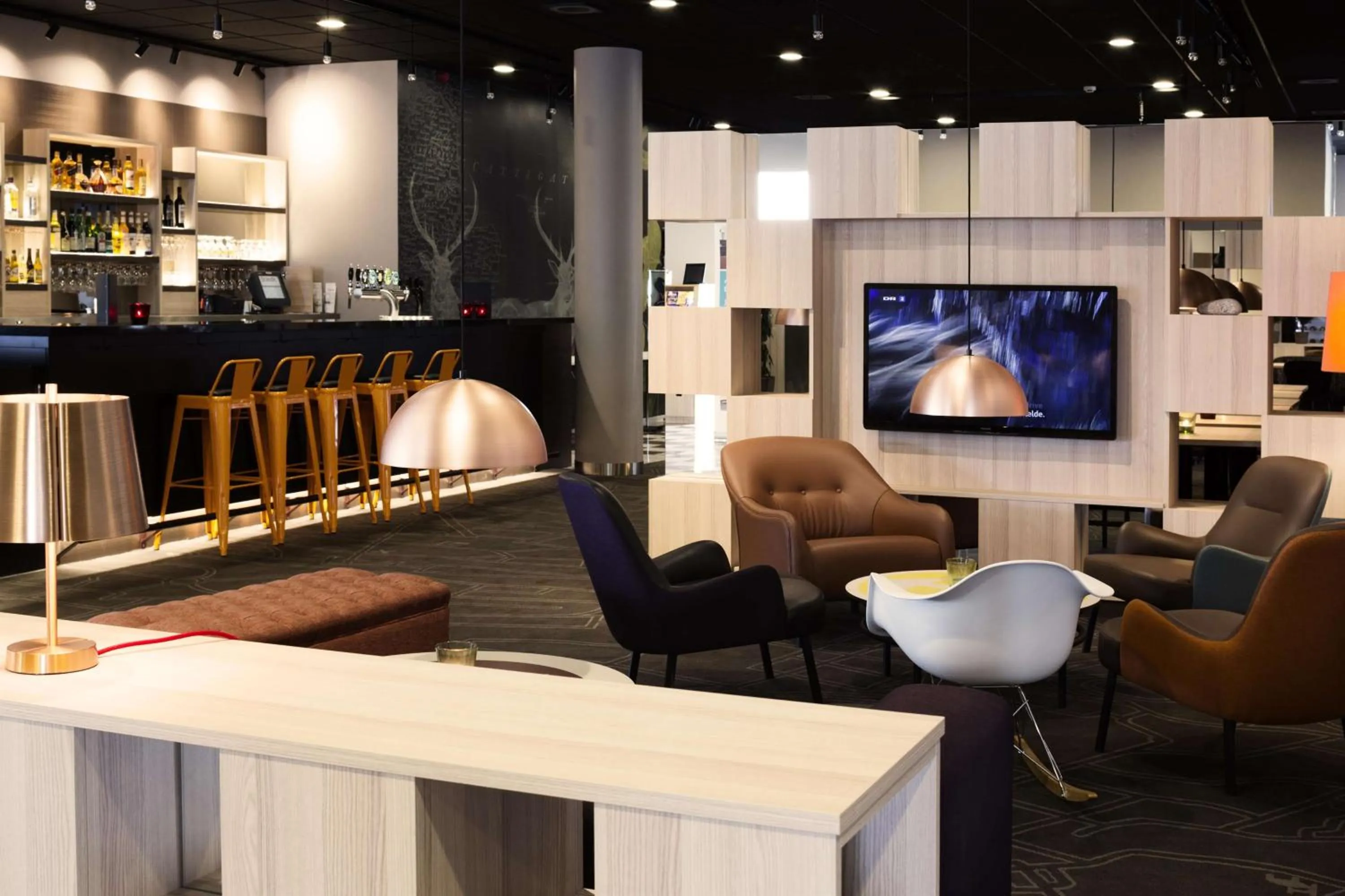 Lounge or bar in Scandic Glostrup
