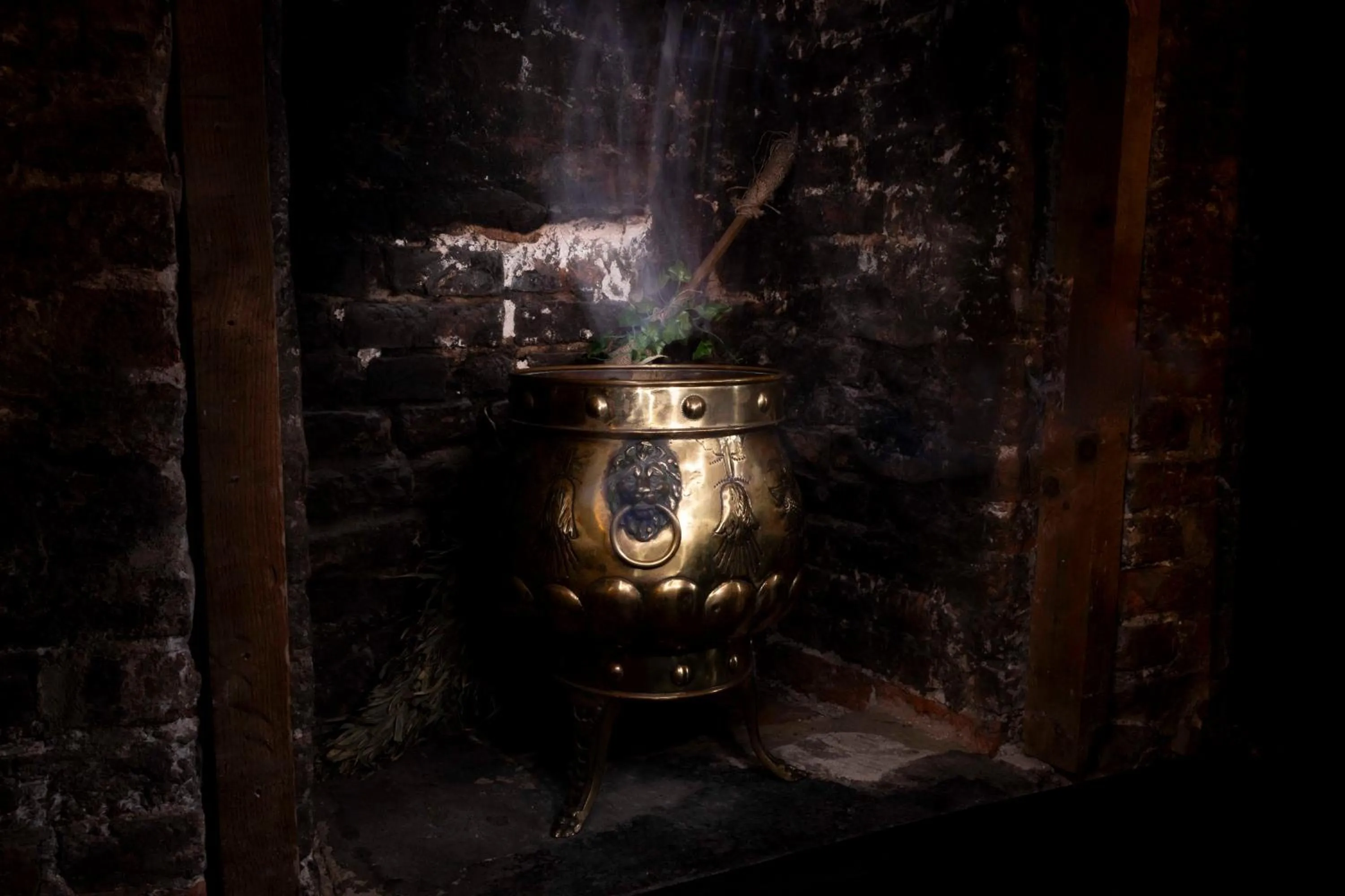 Decorative detail in The Dirty Bottles Hotel