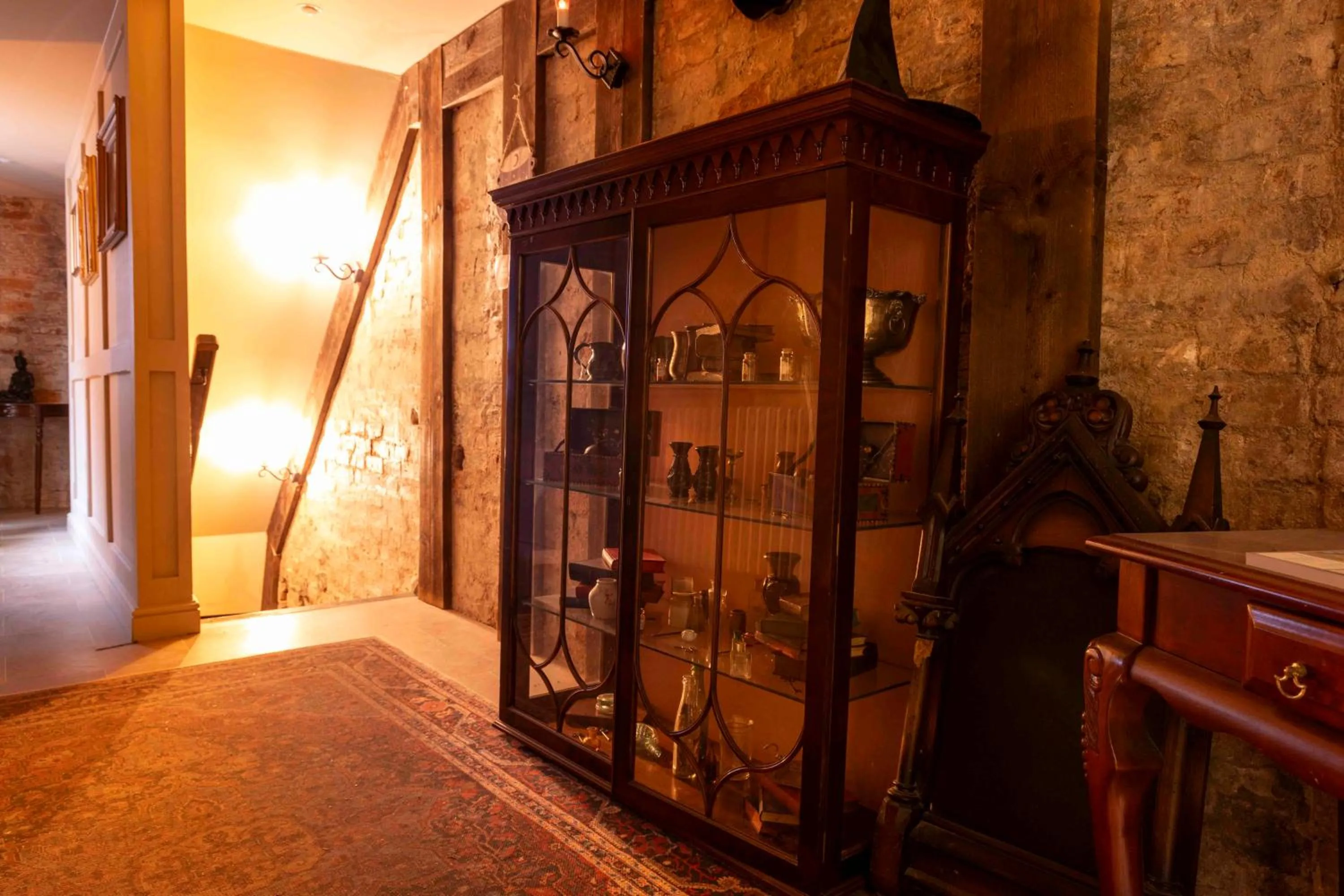 Decorative detail in The Dirty Bottles Hotel