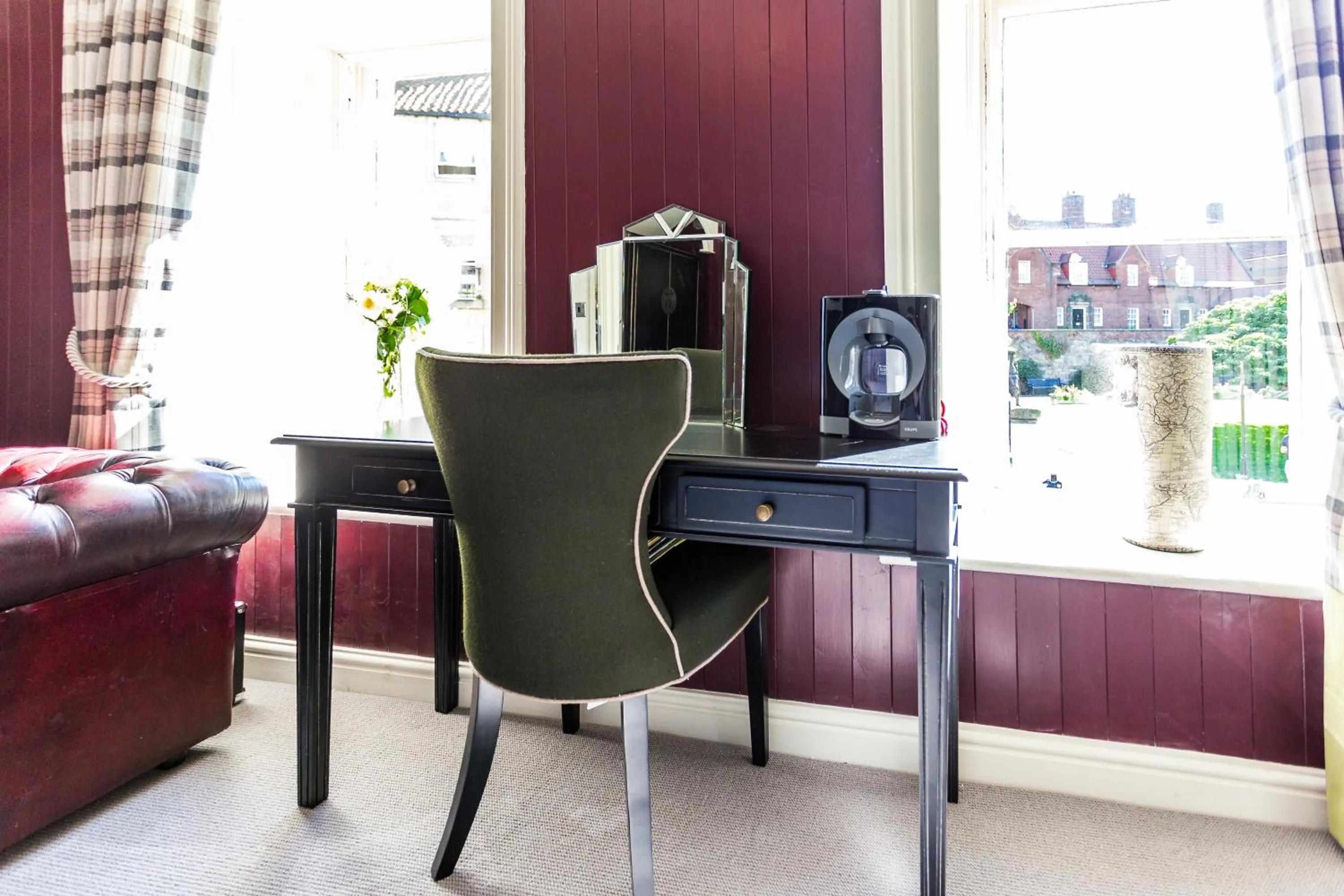 furniture in The Dirty Bottles Hotel