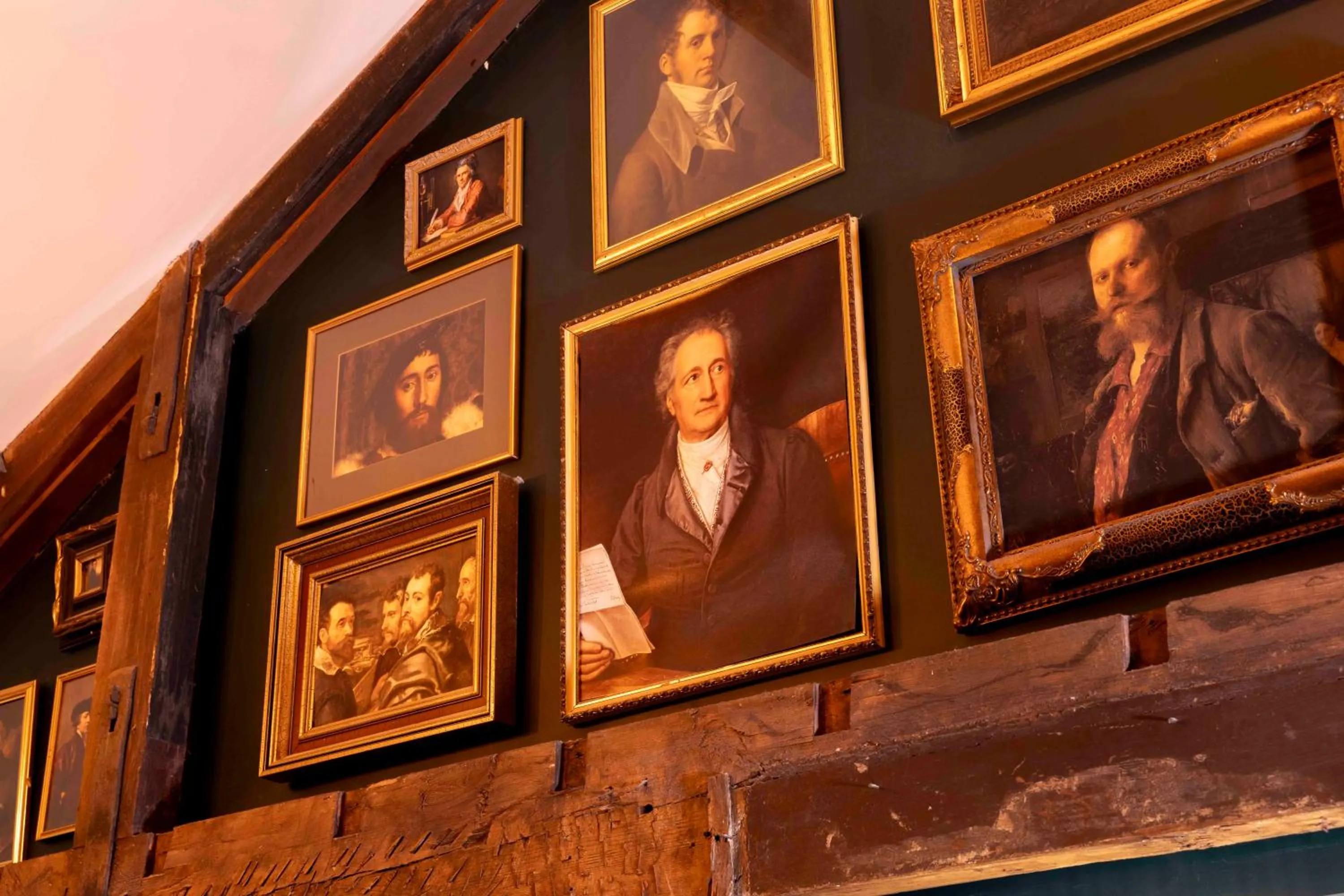 Decorative detail in The Dirty Bottles Hotel