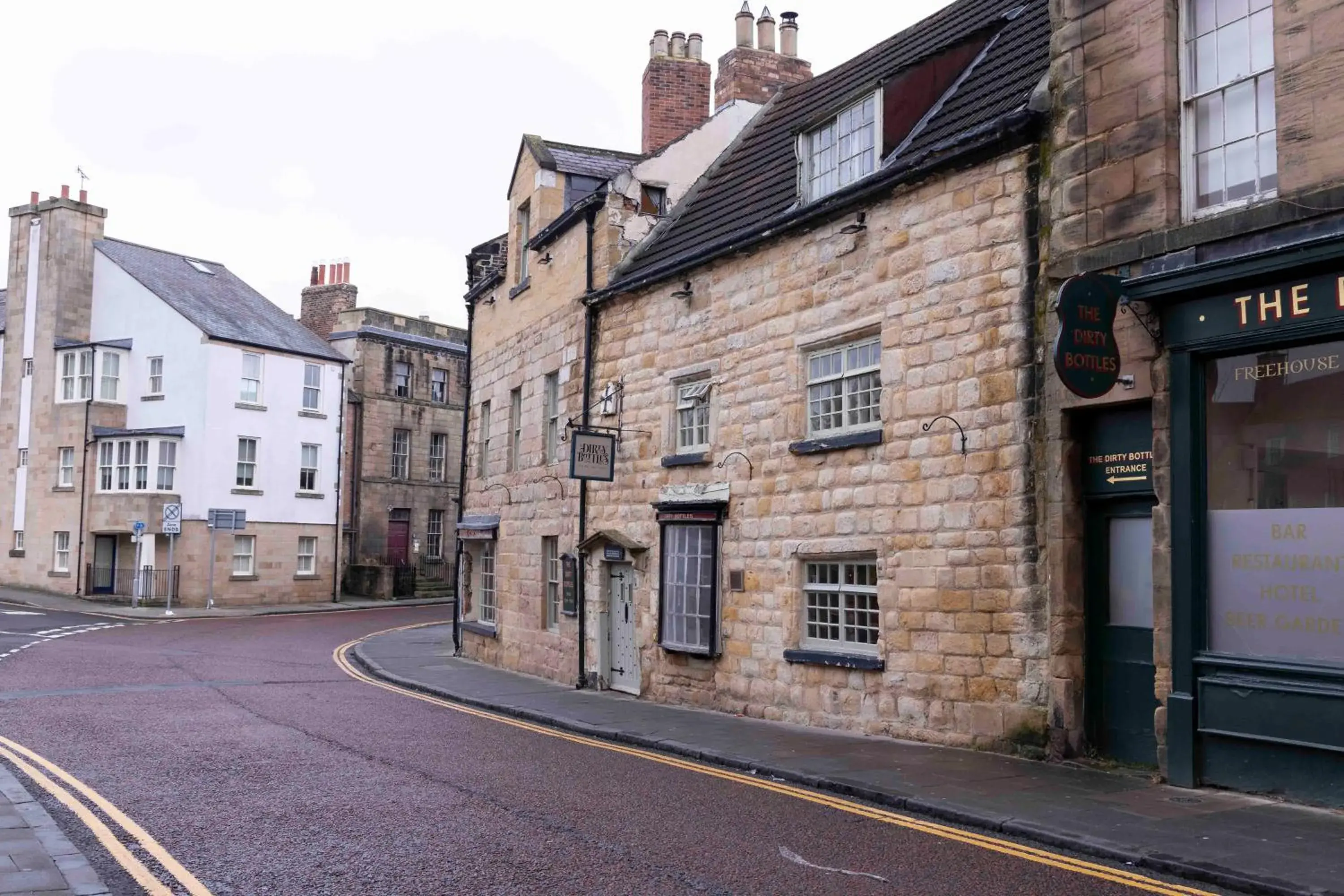 Street view in The Dirty Bottles Hotel Street view in The Dirty Bottles Hotel