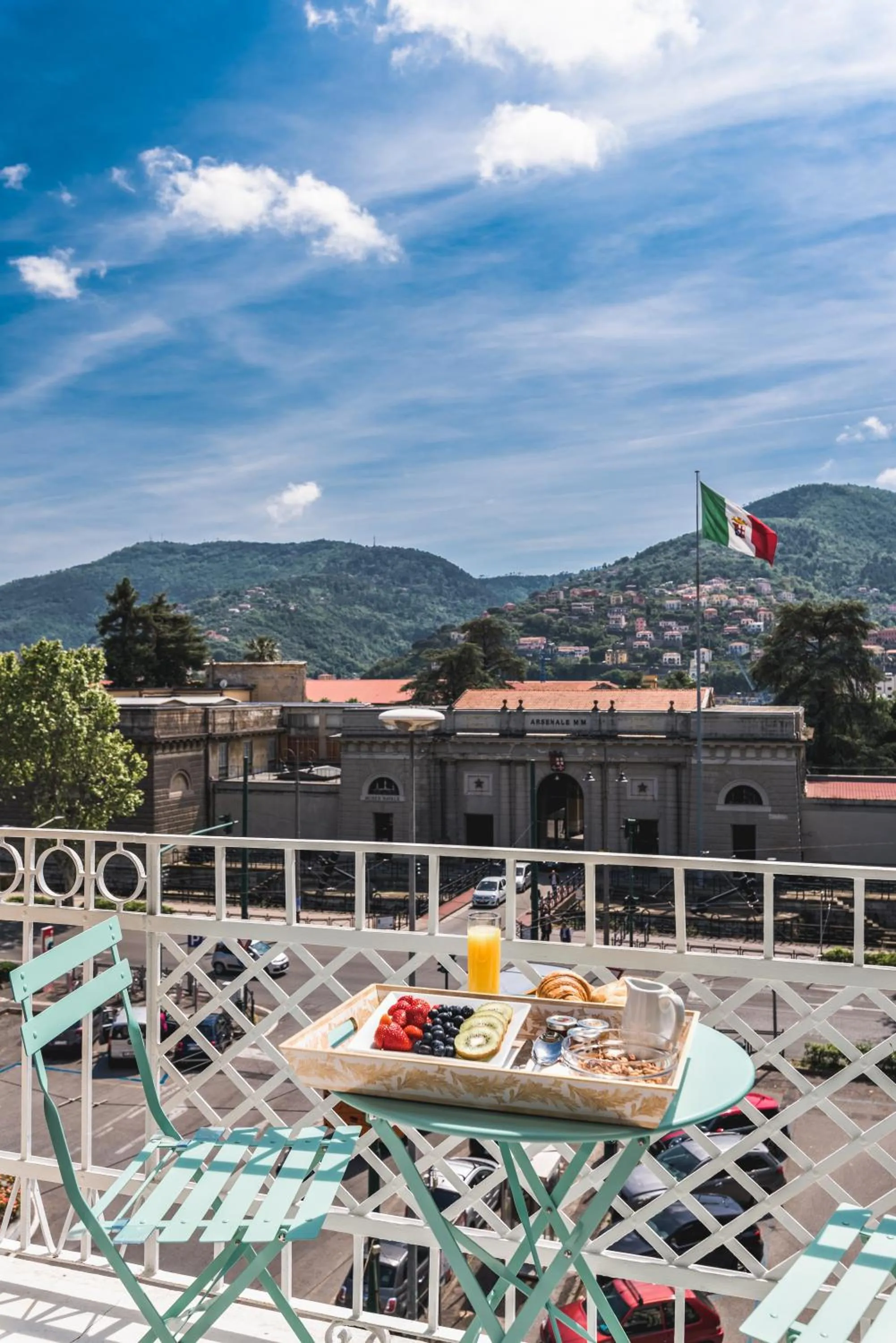 Balcony/Terrace in La Spezia by The First - Luxury Rooms & Suites