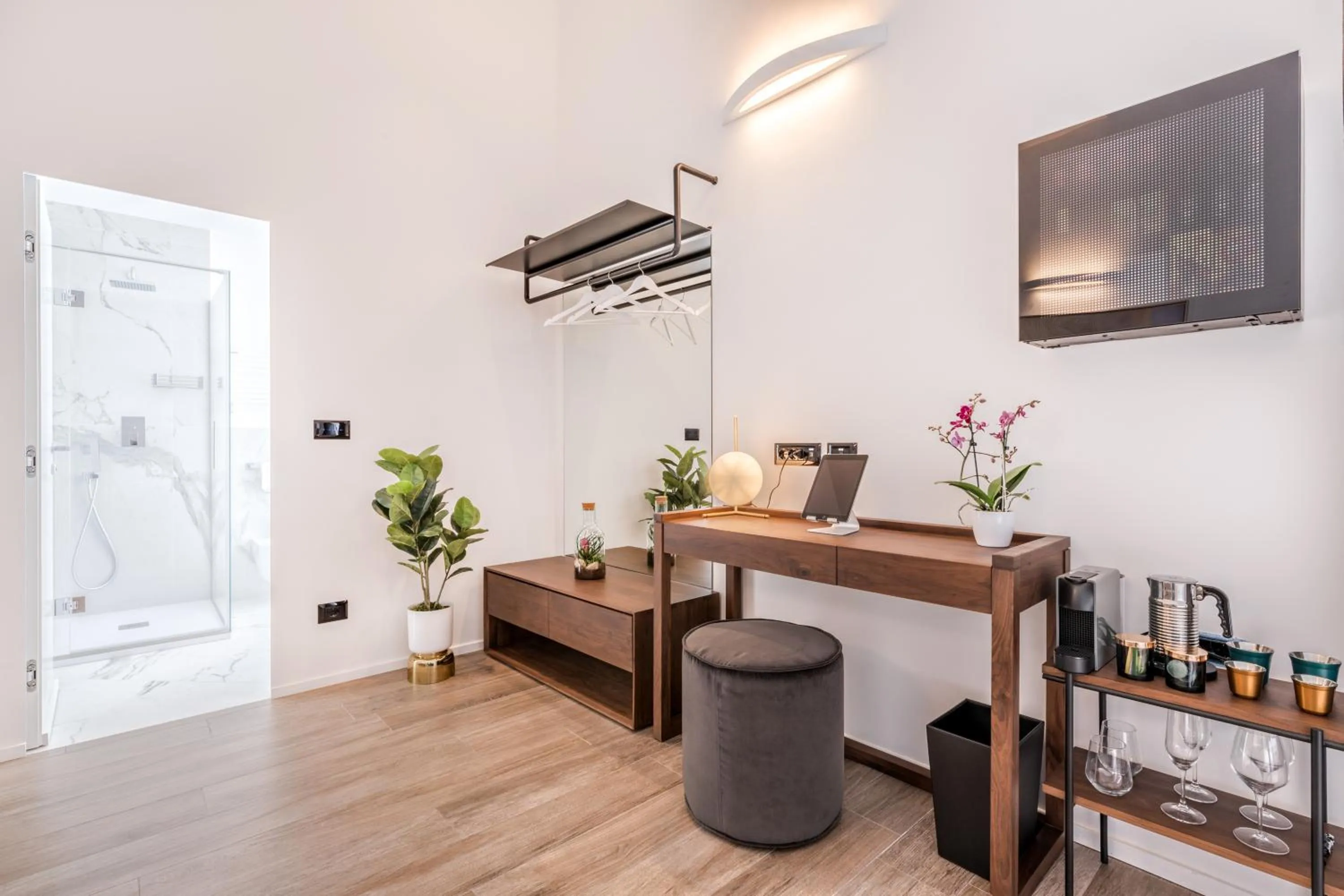 Communal lounge/ TV room in La Spezia by The First - Luxury Rooms & Suites