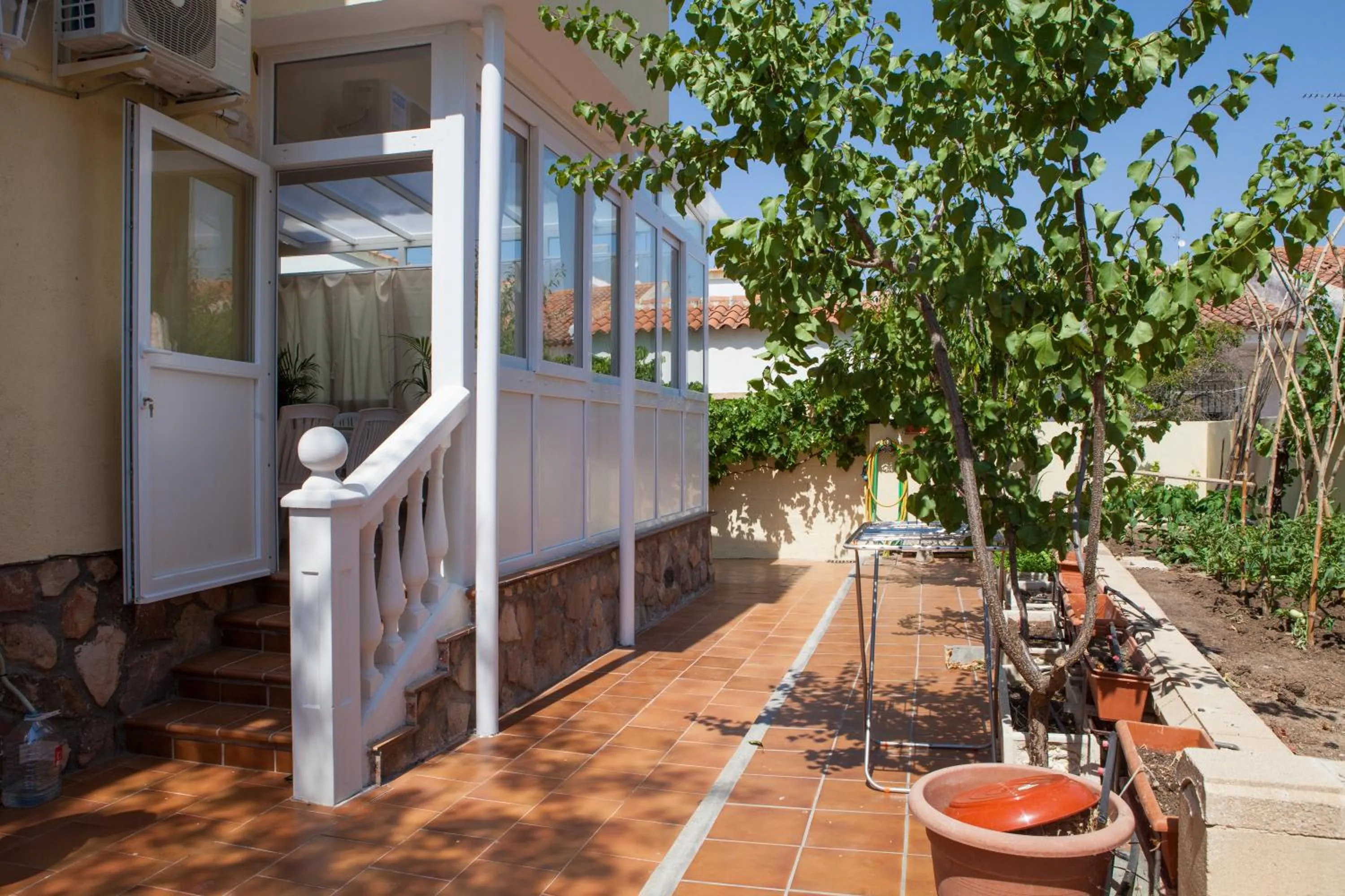 Garden in La Rosaleda de Orgaz