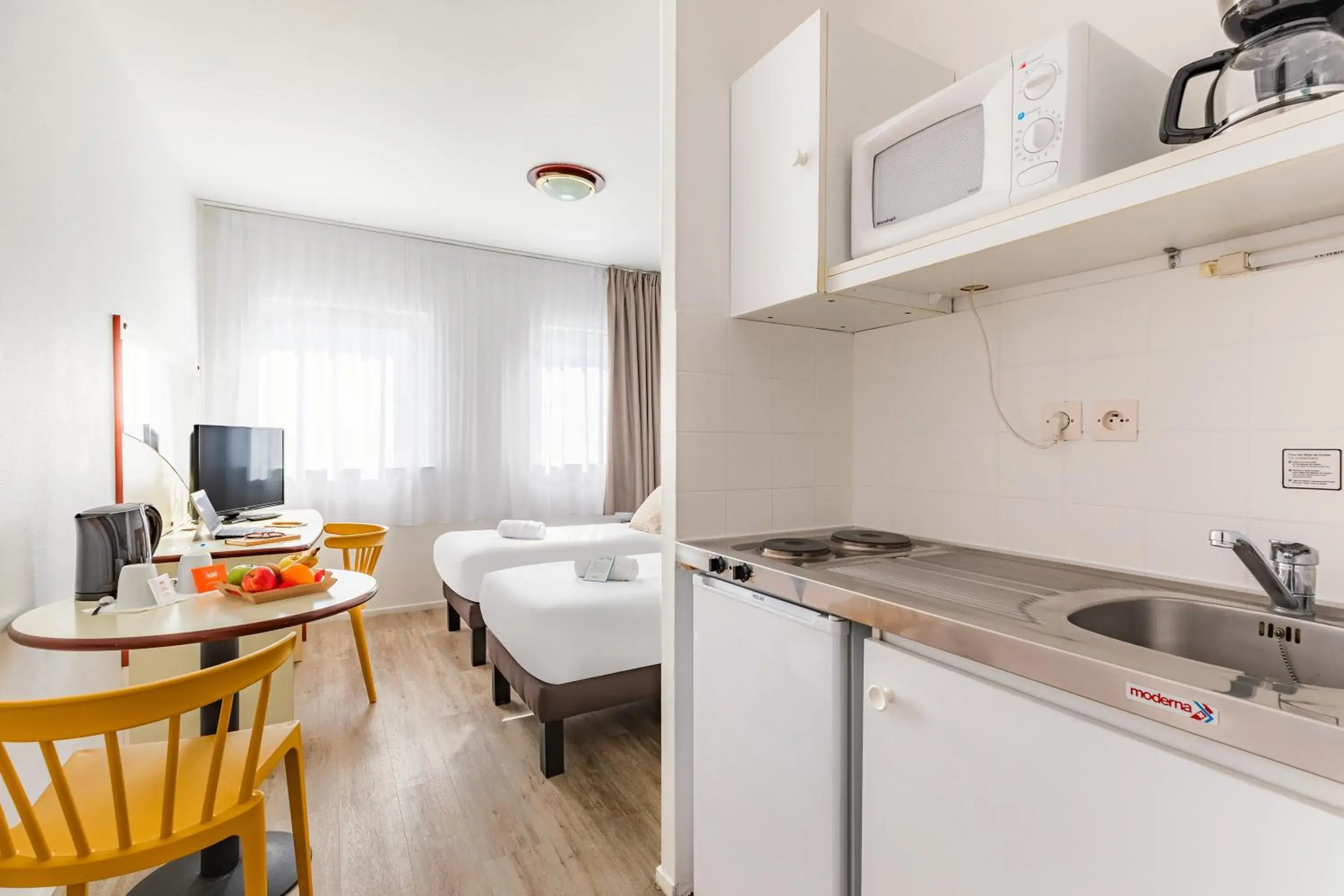 Bed in Appart'City Classic Blois Bed in Appart'City Classic Blois