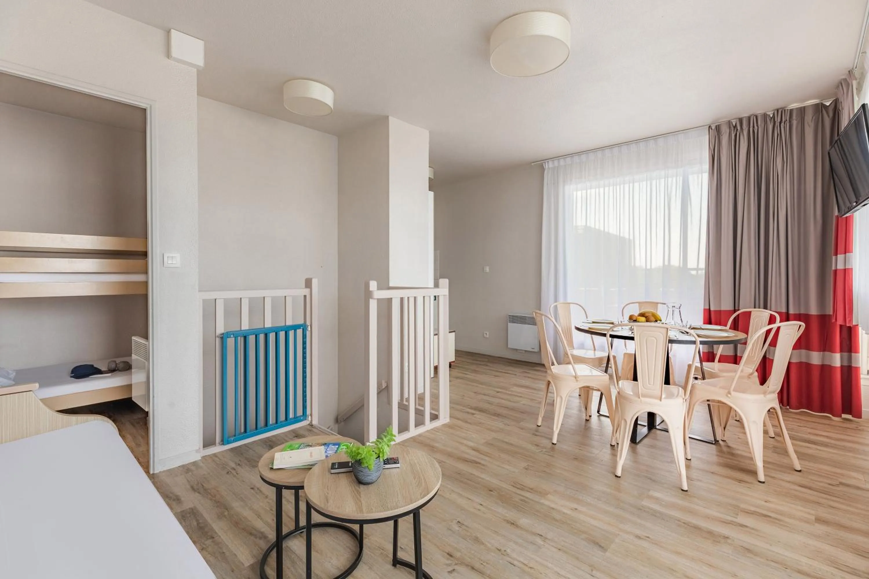 Living room in Appart'City Classic La Rochelle Centre