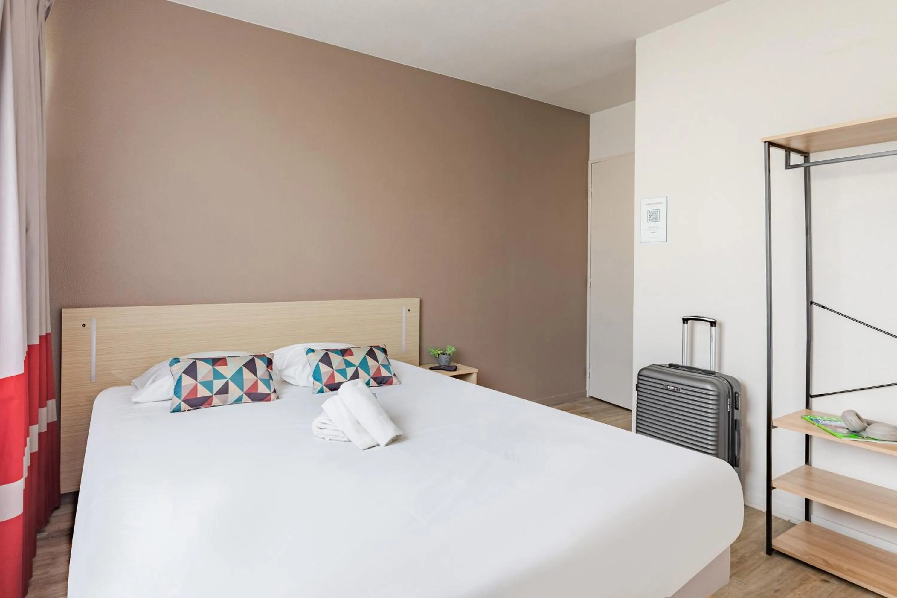 Bed in Appart'City Classic La Rochelle Centre