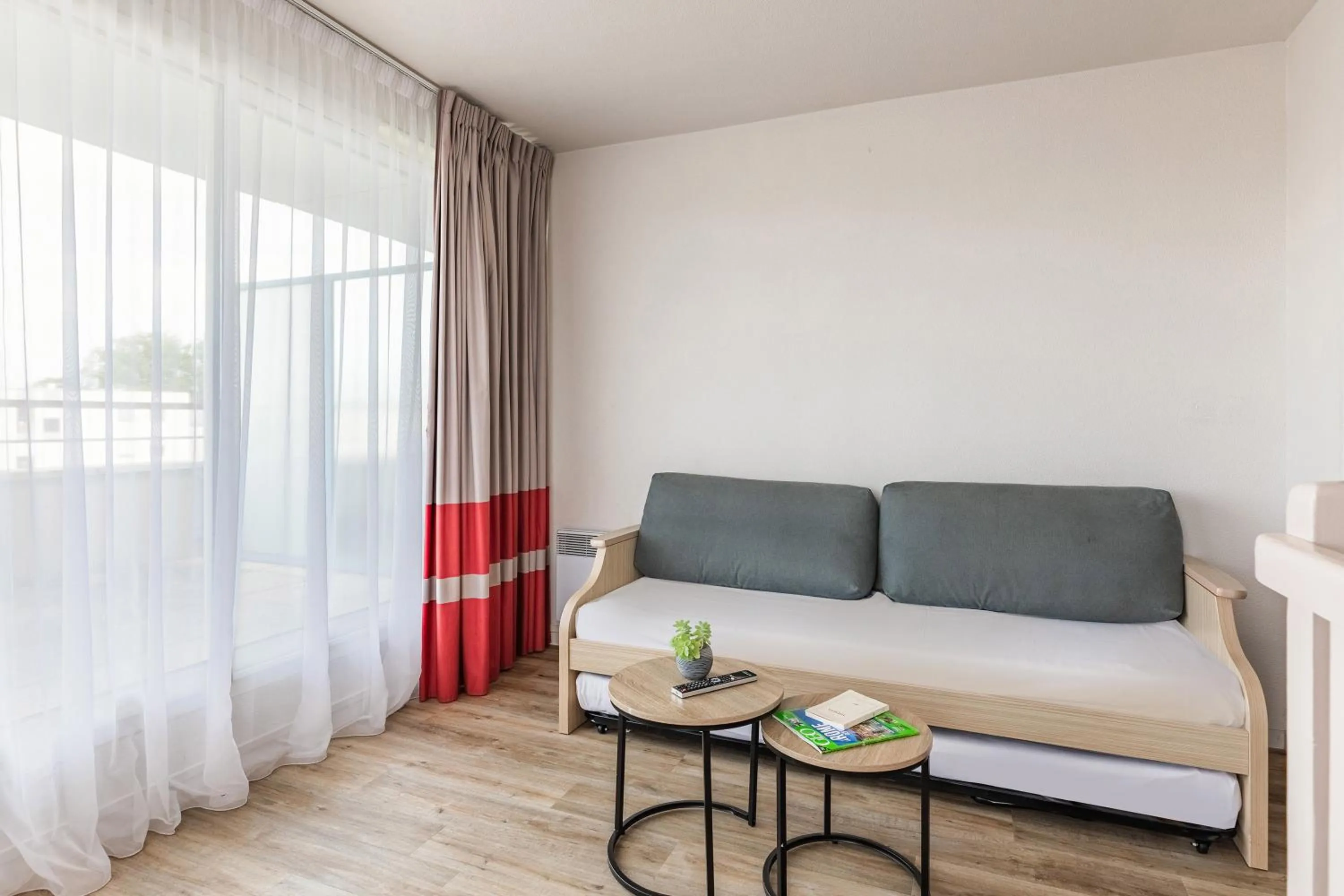 Living room in Appart'City Classic La Rochelle Centre