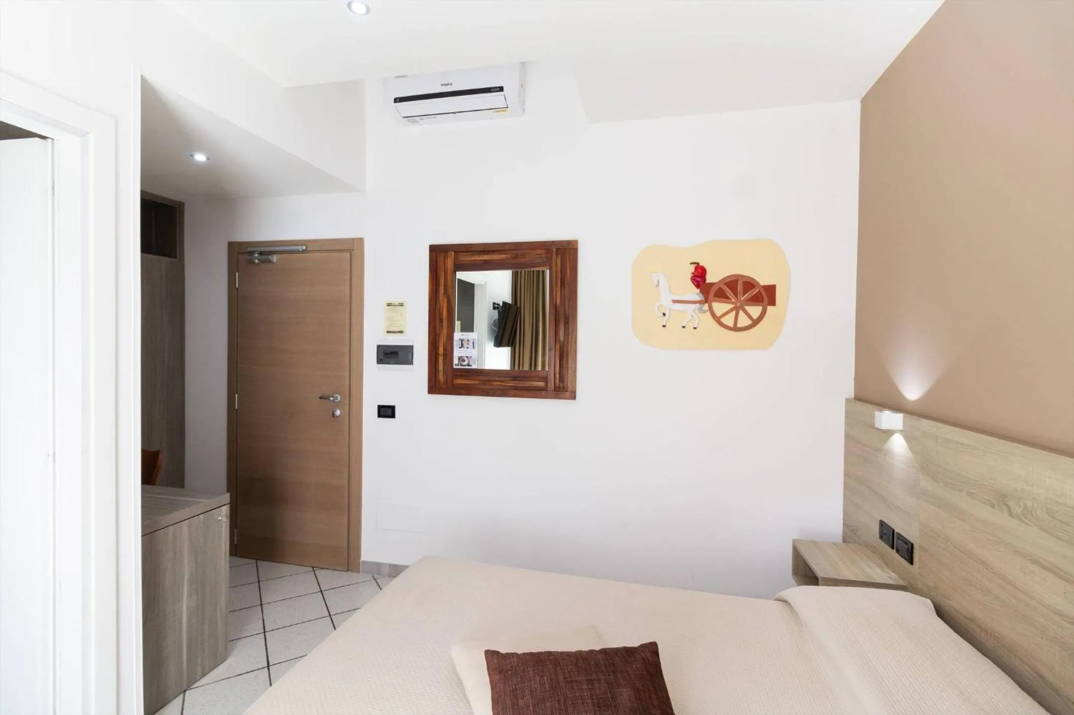 Bed in Hotel Da Romano