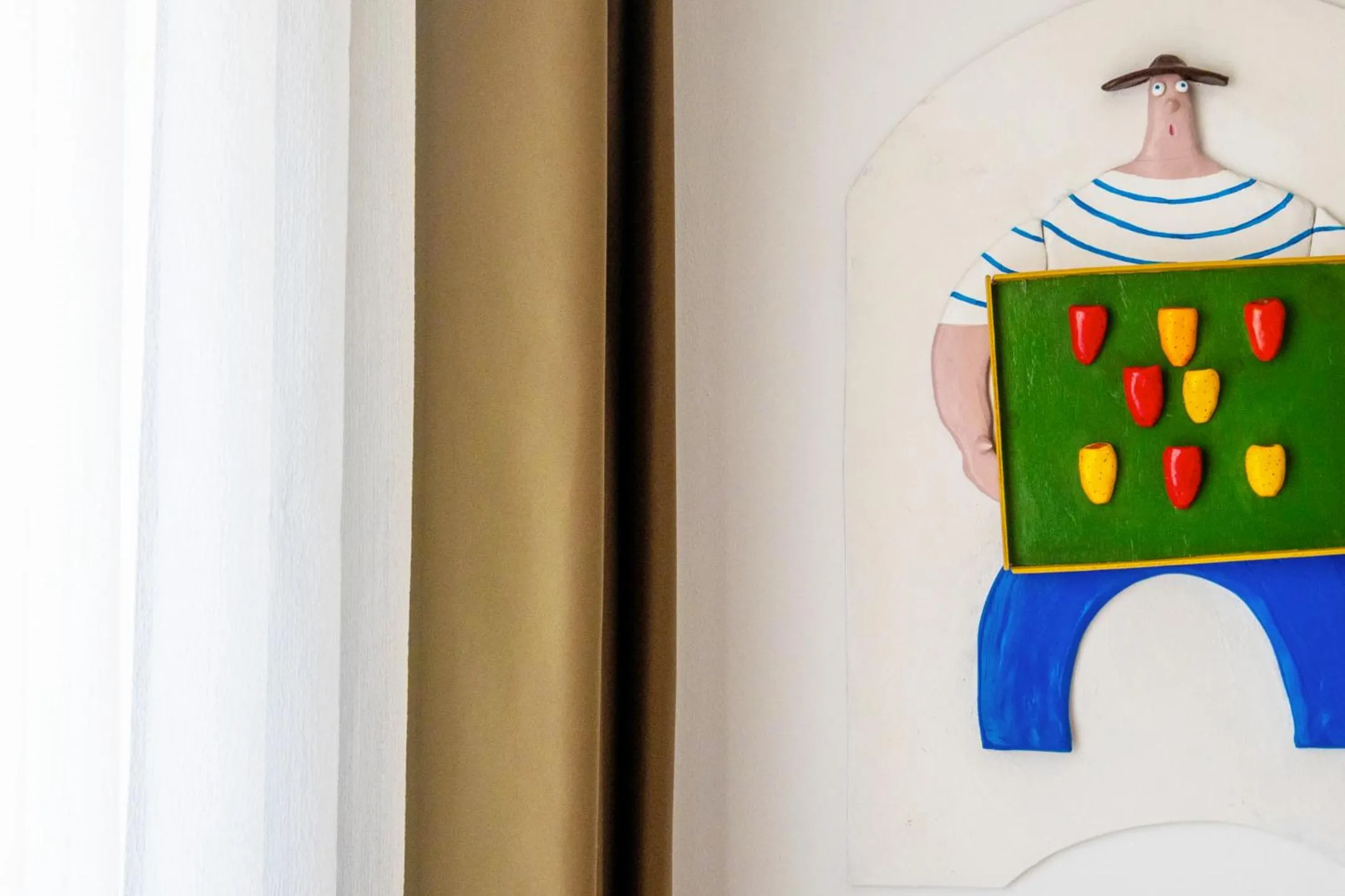 Decorative detail in Hotel Da Romano