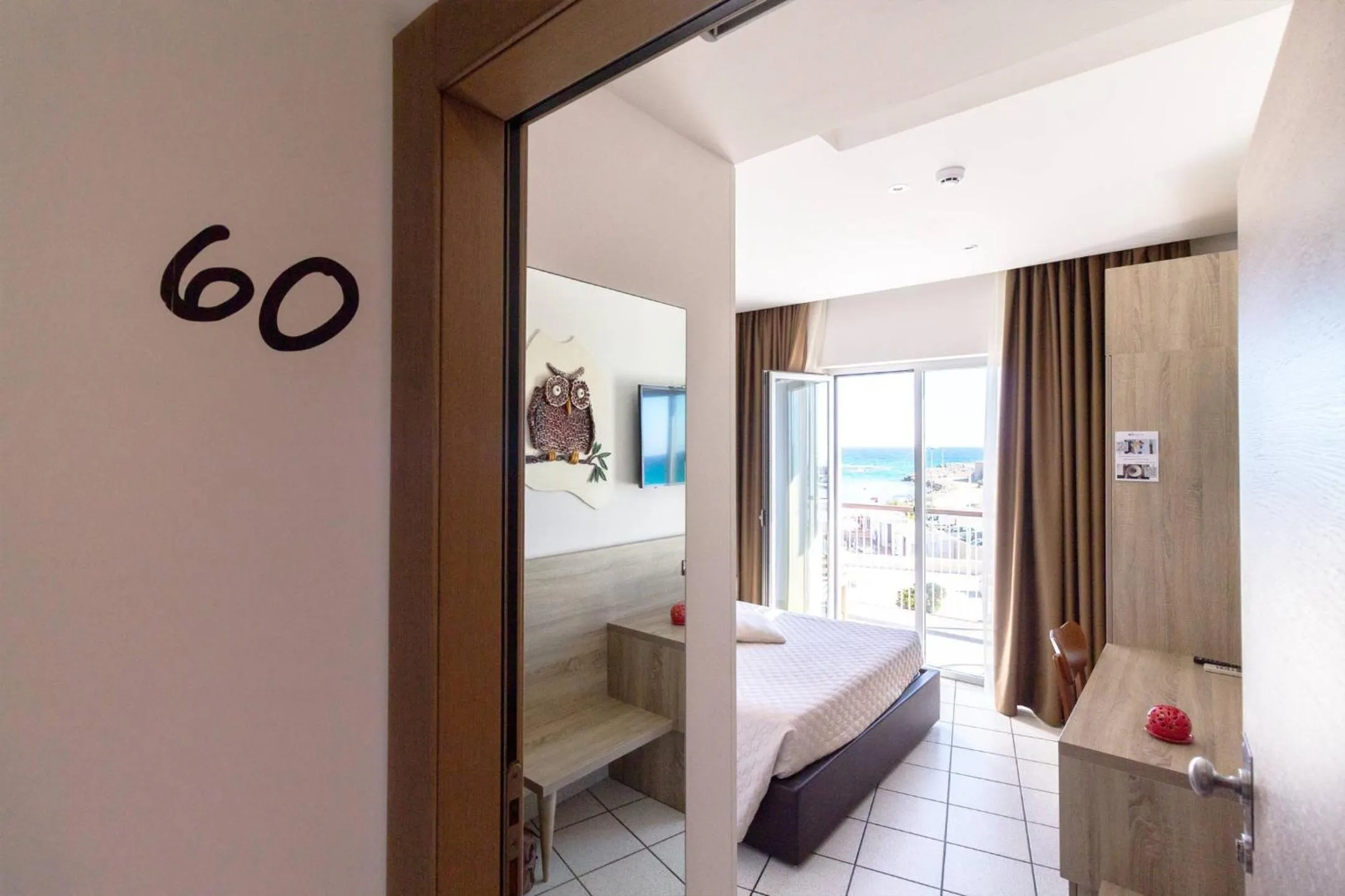 Bed in Hotel Da Romano