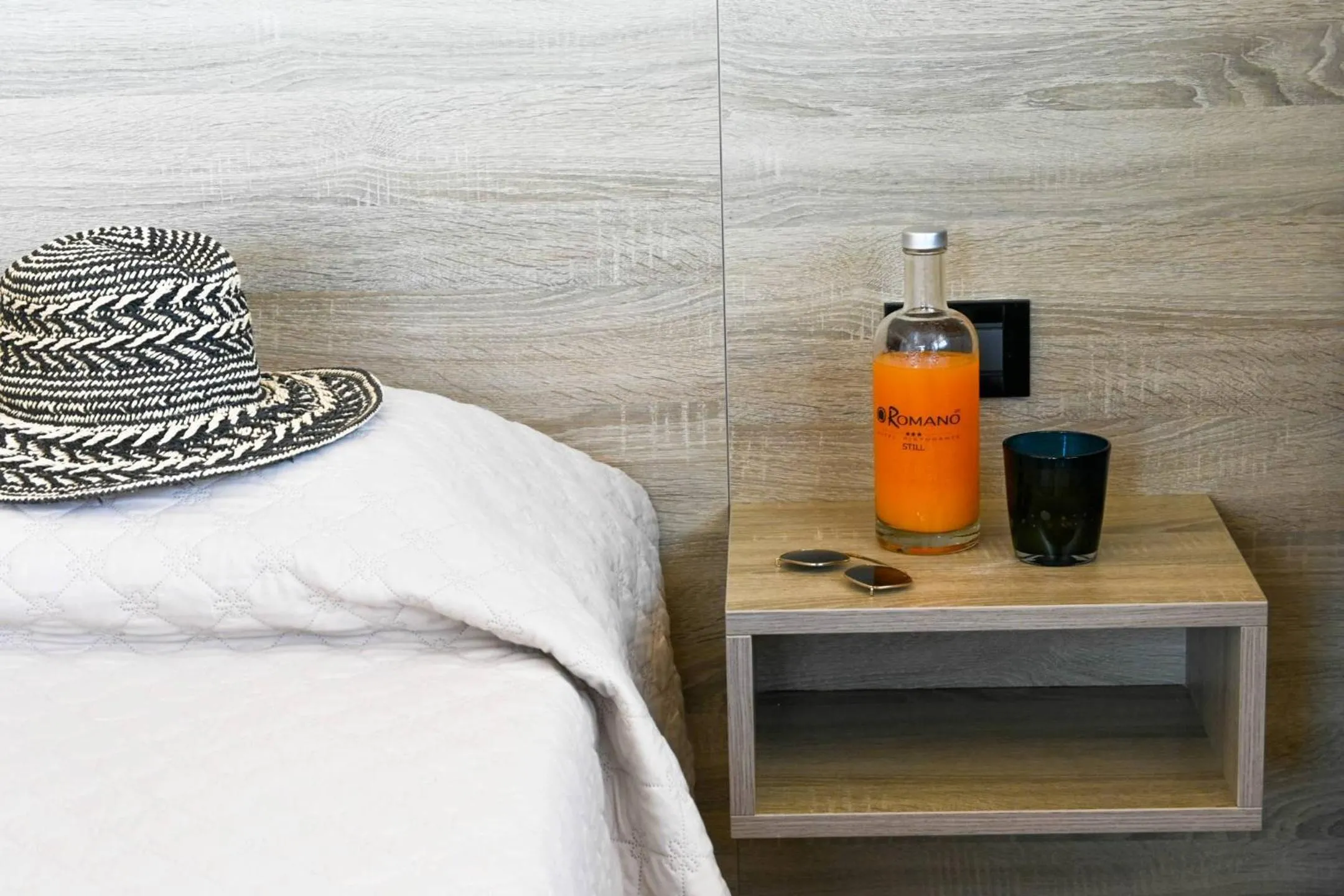 Decorative detail, Bed in Hotel Da Romano