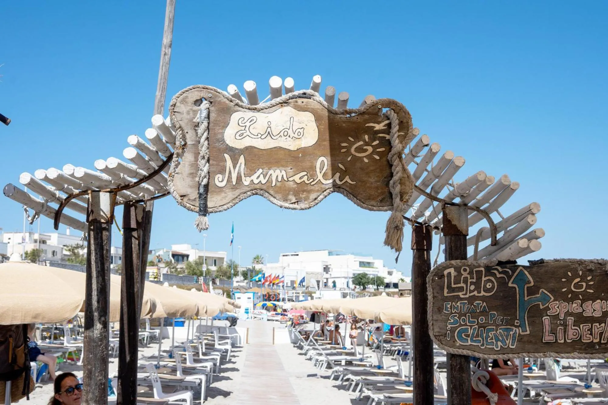 Beach in Hotel Da Romano