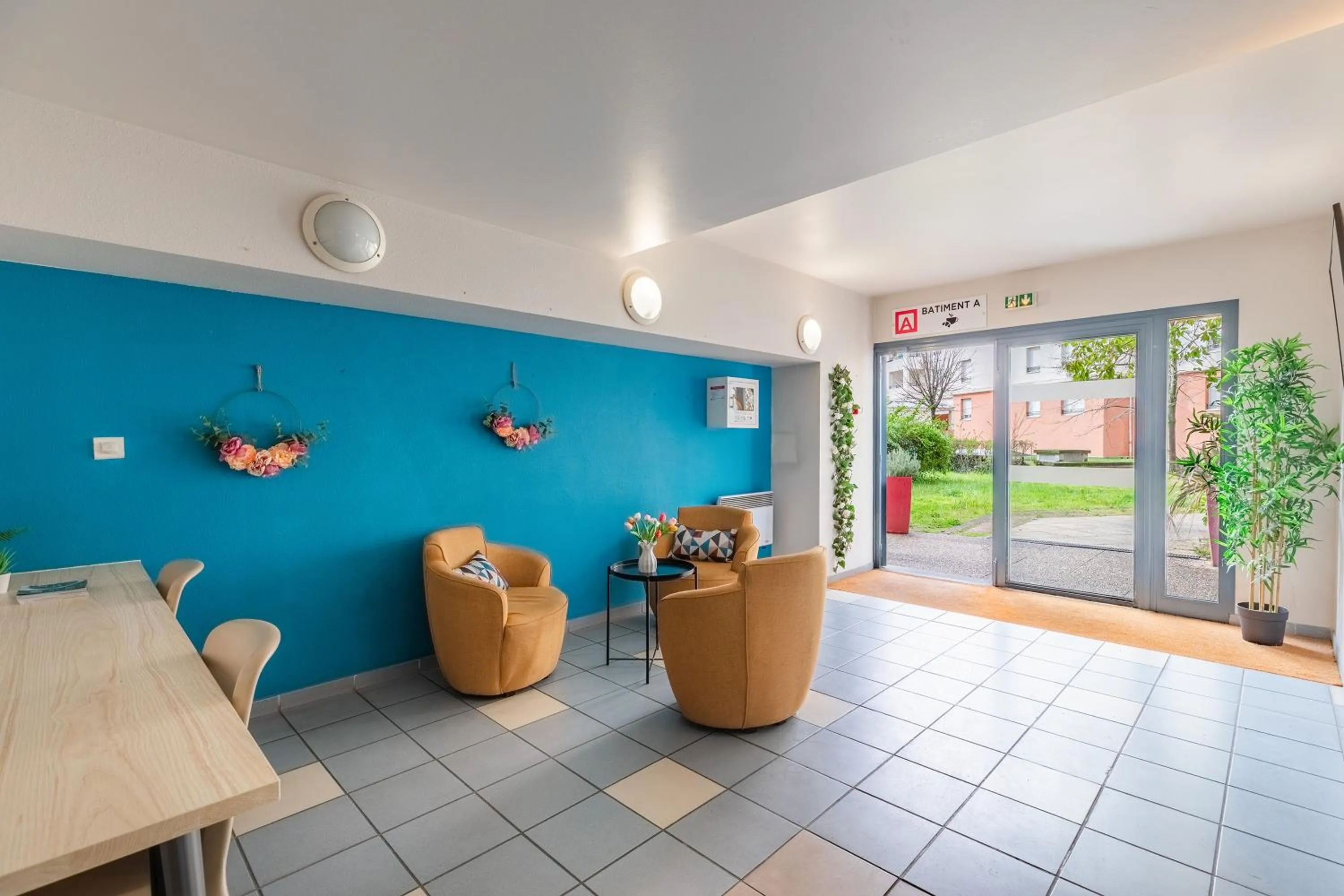 Lobby or reception in Appart'City Classic Lyon Part Dieu Villette