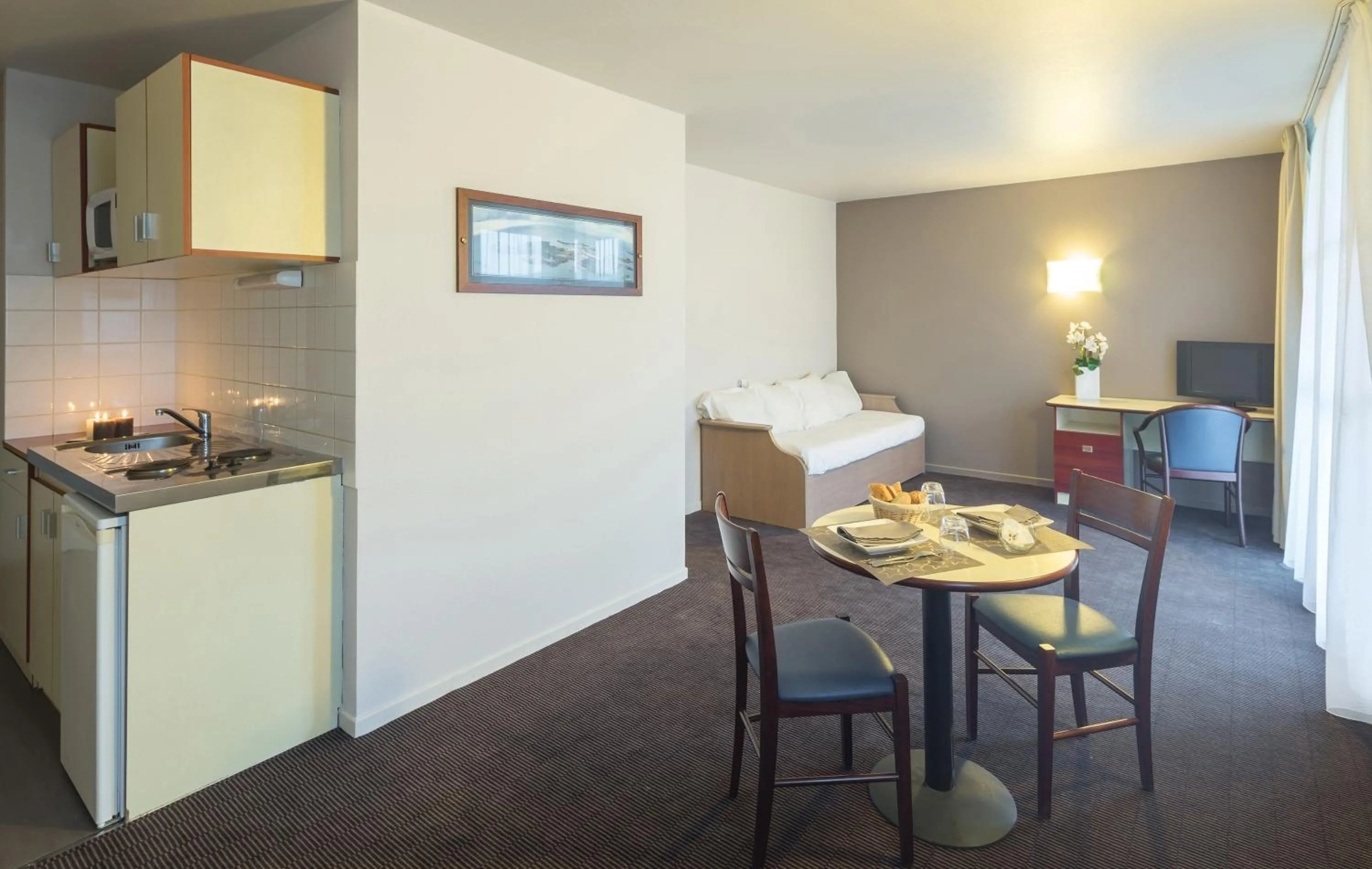 Living room in Appart'City Classic Nancy