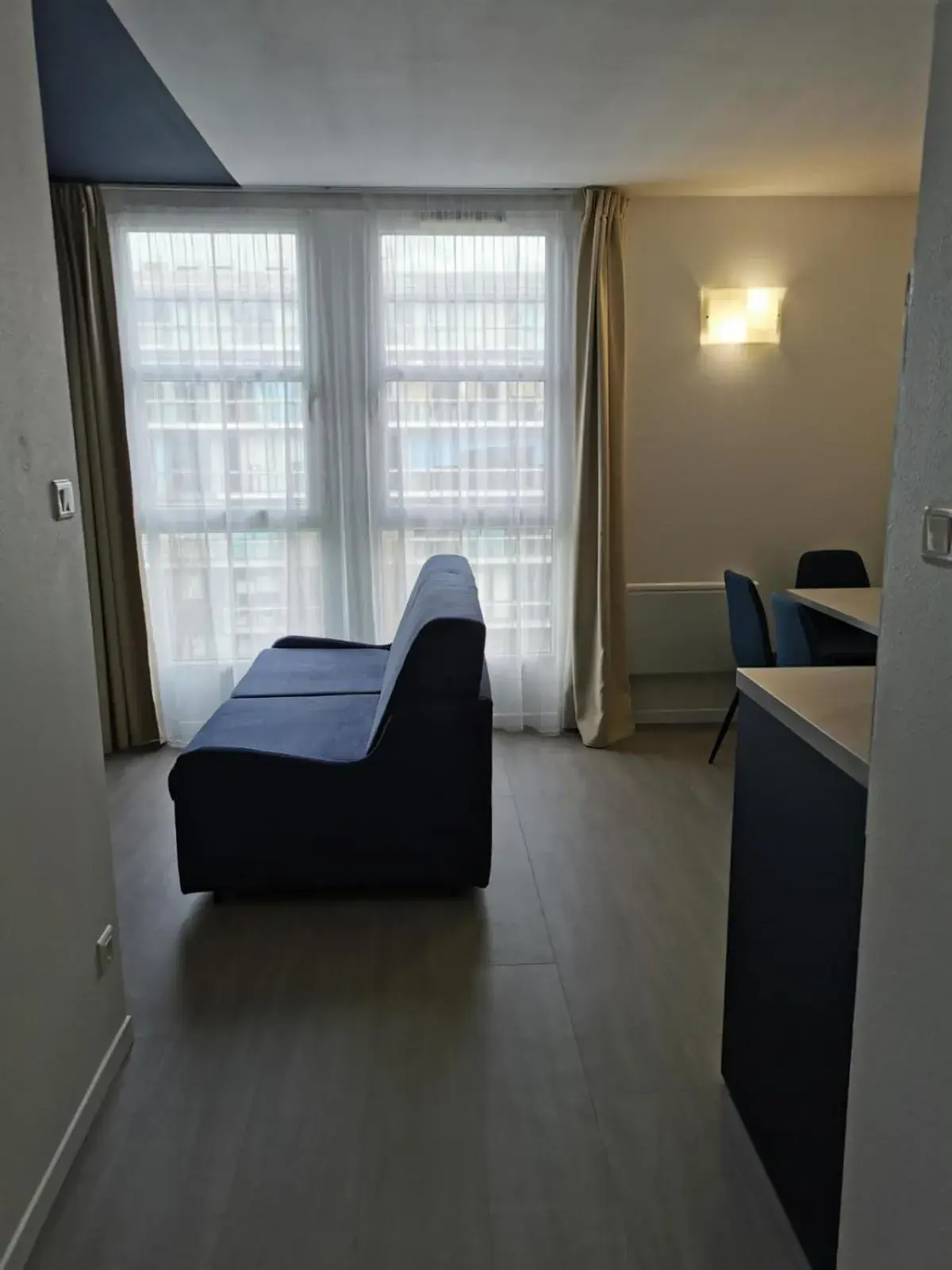 Seating area, Bed in City Résidence Nancy Seating area, Bed in City Résidence Nancy