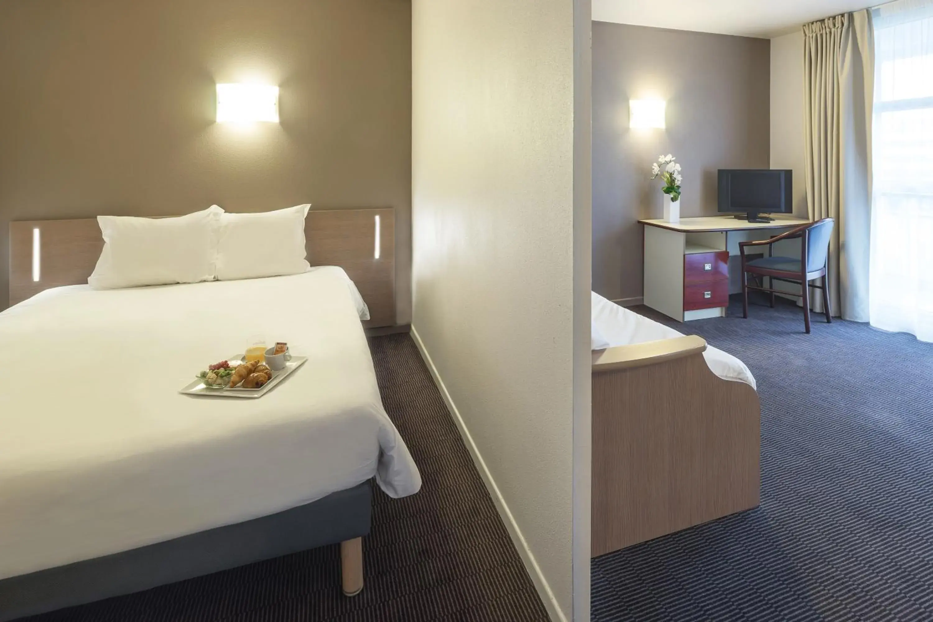 Bed in Appart'City Classic Nancy Bed in Appart'City Classic Nancy