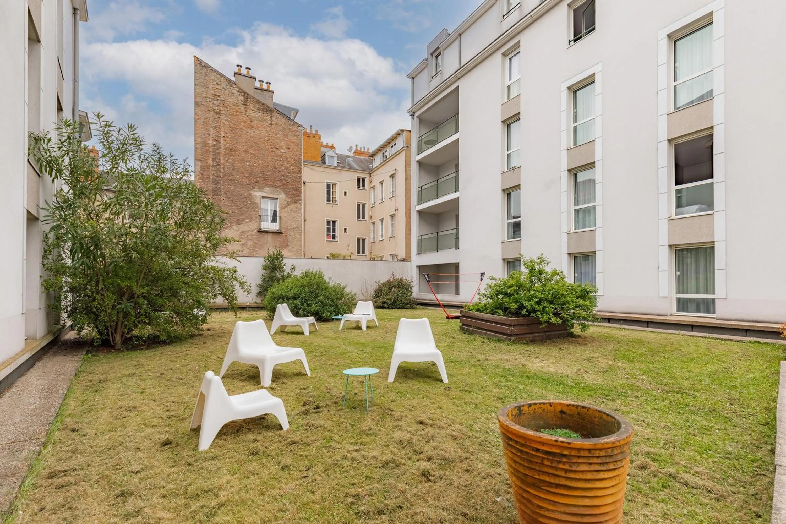 Garden in Appart'City Classic Nantes Quais de Loire