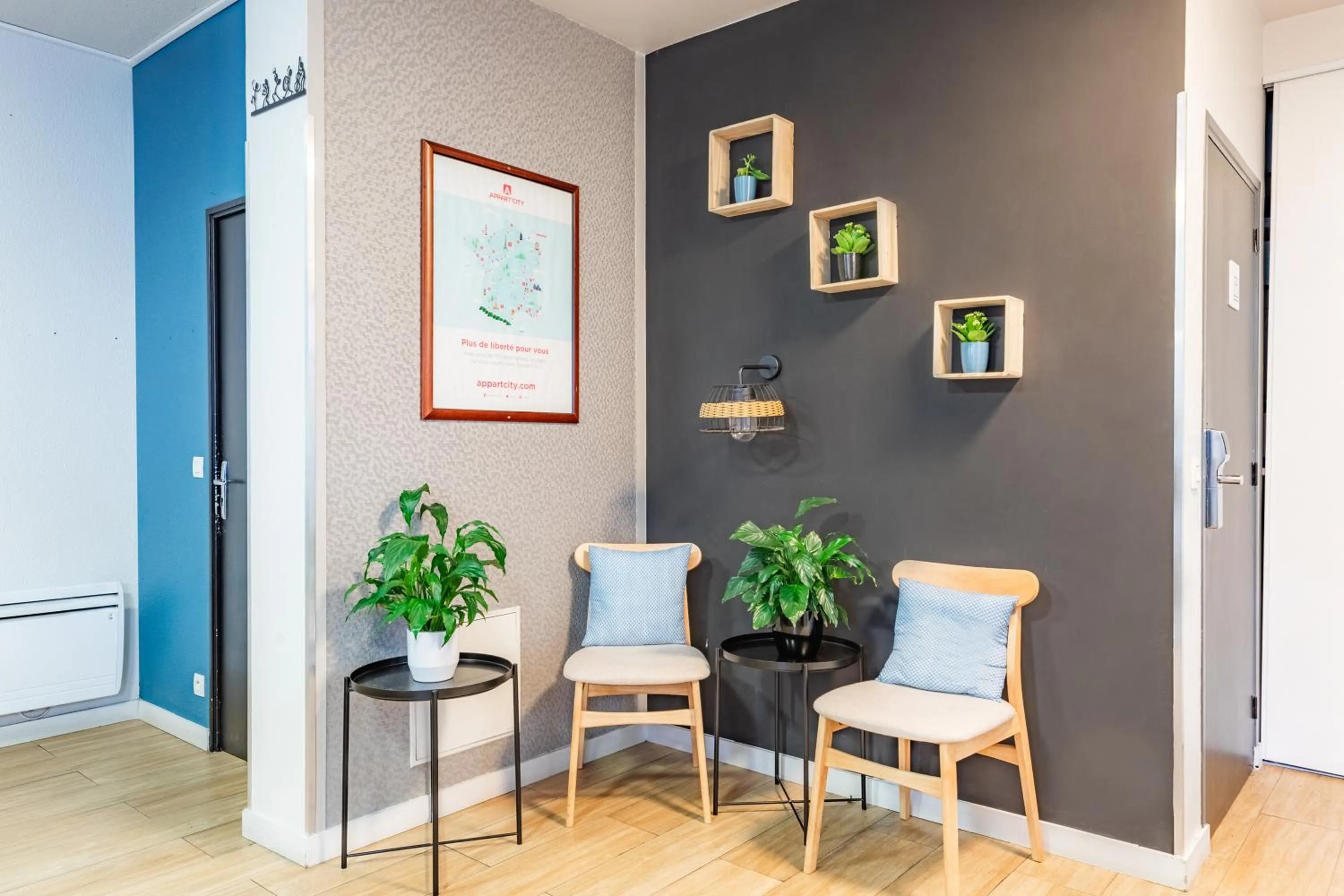 Lobby or reception in Appart'City Classic Paris La Villette