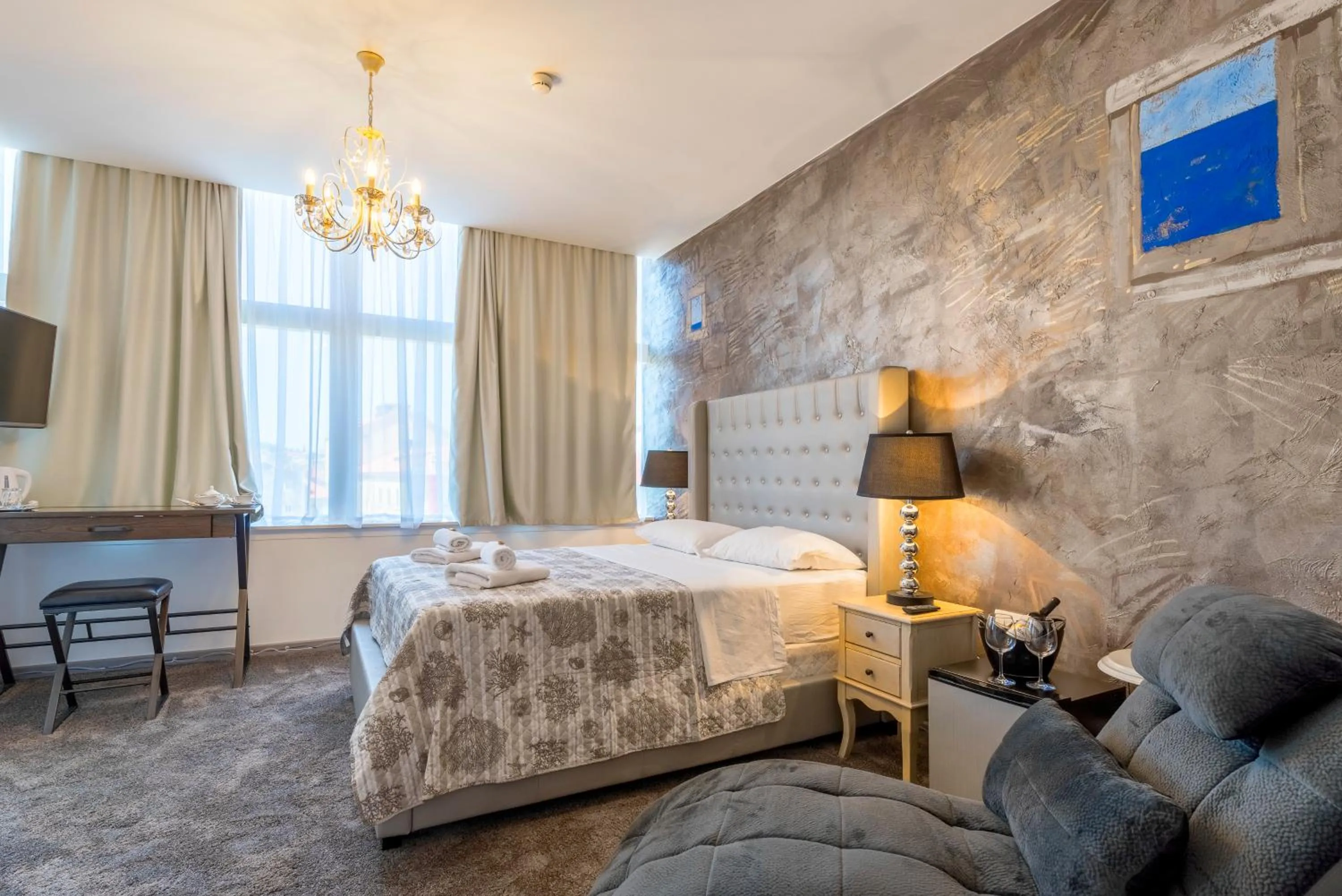 Bedroom, Bed in Prima Luce Downtown