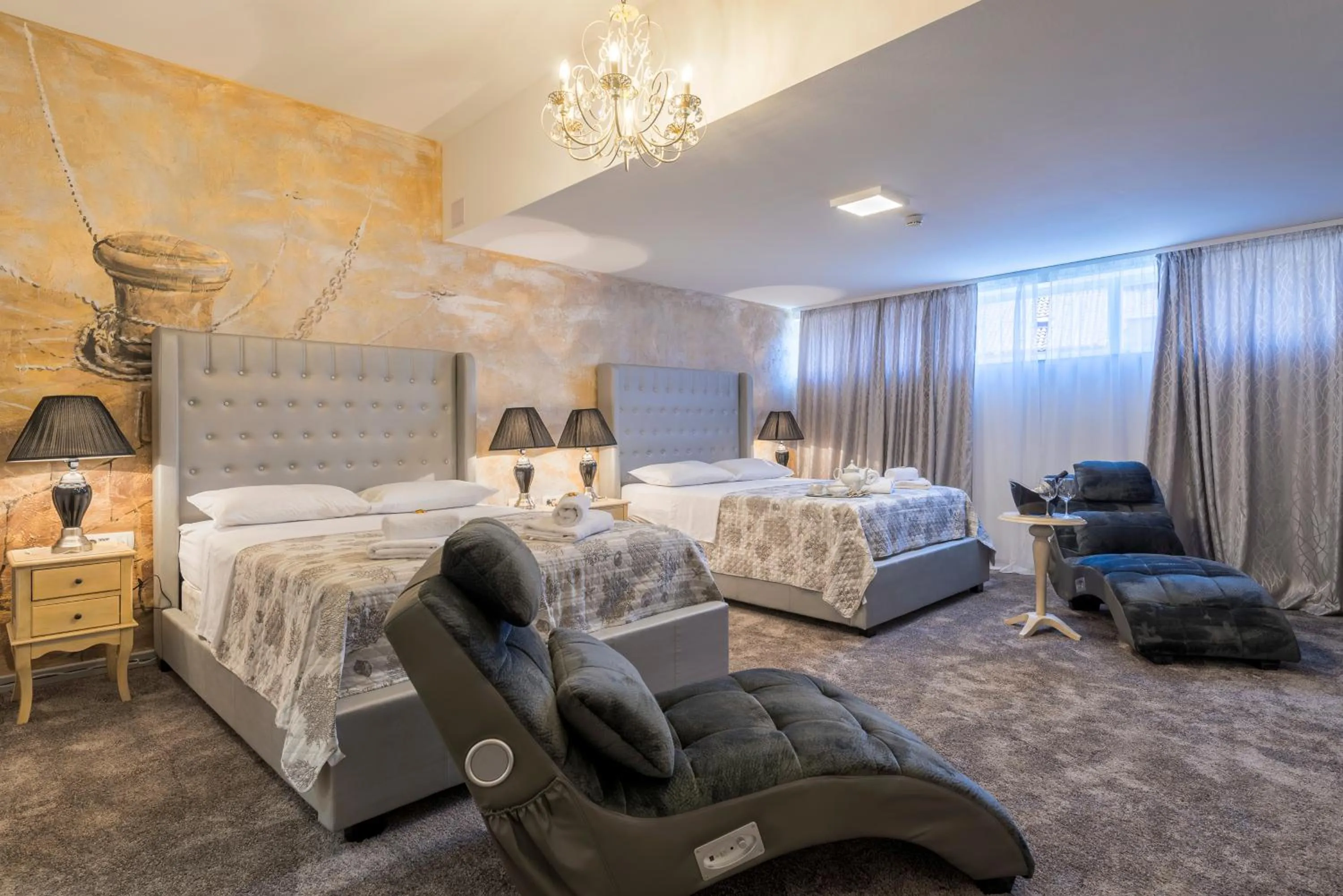 Bedroom, Bed in Prima Luce Downtown