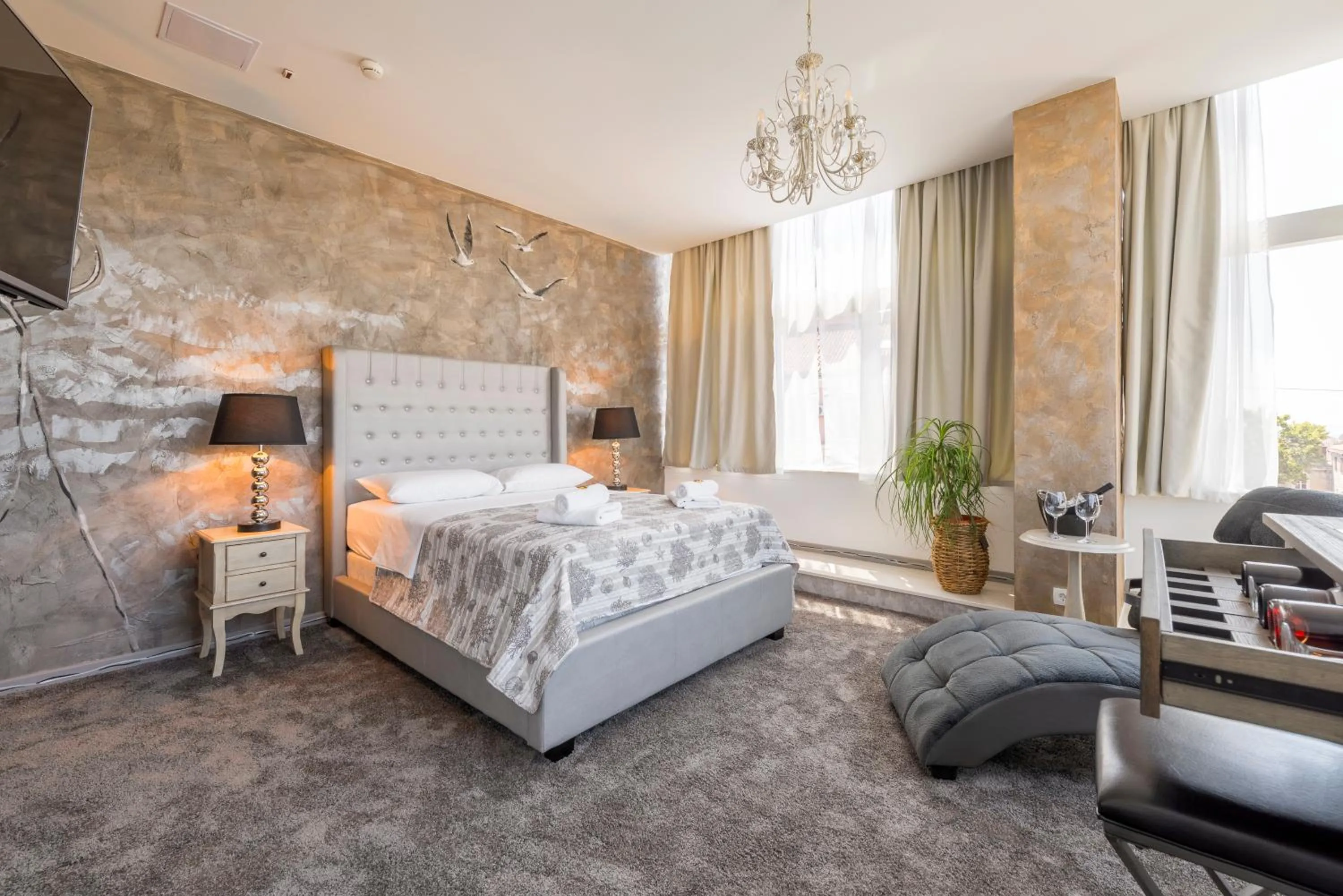 Bedroom, Bed in Prima Luce Downtown