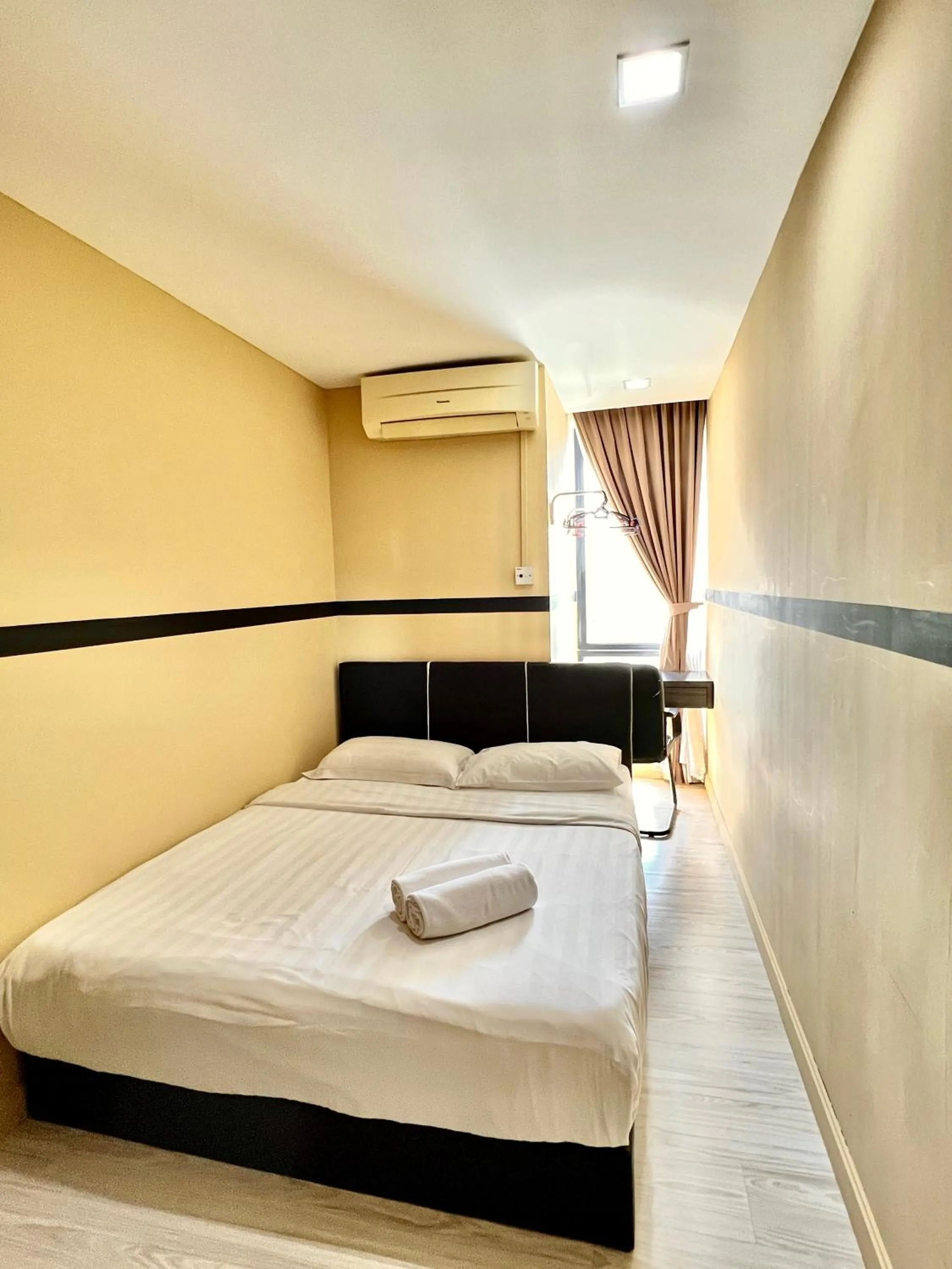 Bedroom, Bed in Cozy Living Sky Apartment